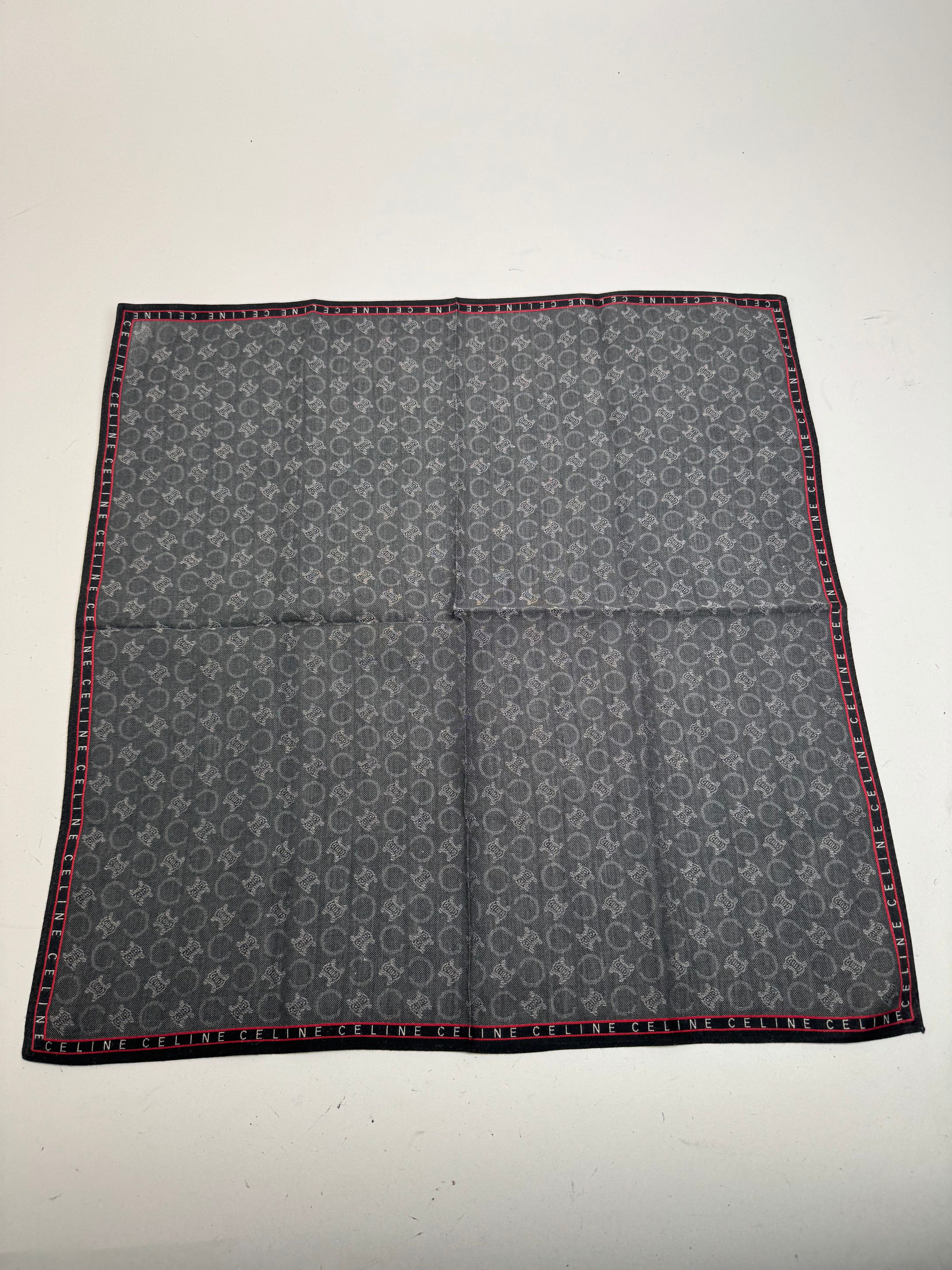 Celine Vintage Monogramm Scarf Size ONE SIZE - 5 Thumbnail