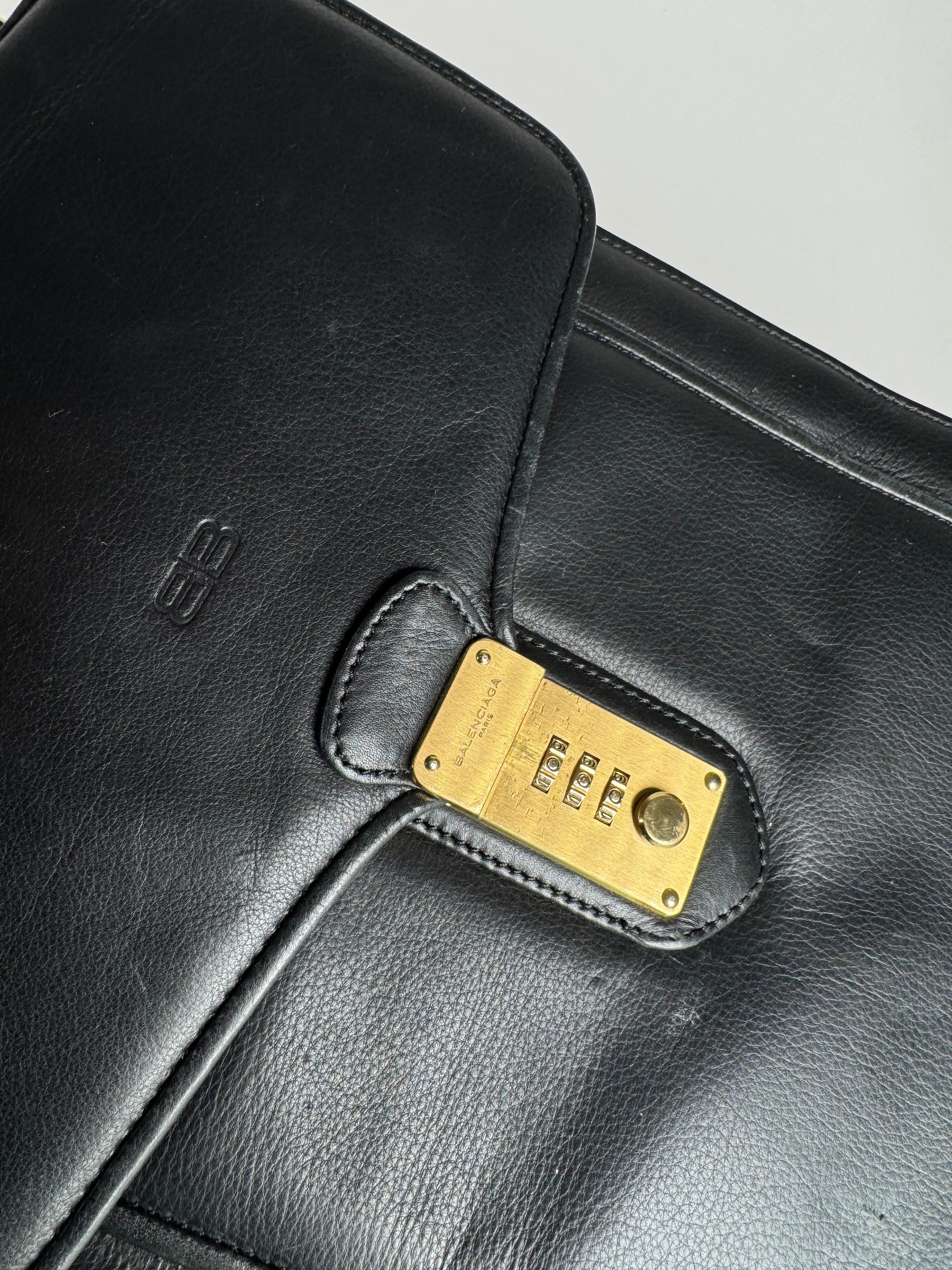 Balenciaga Vintage City Leather Bag Black Size ONE SIZE - 10 Thumbnail