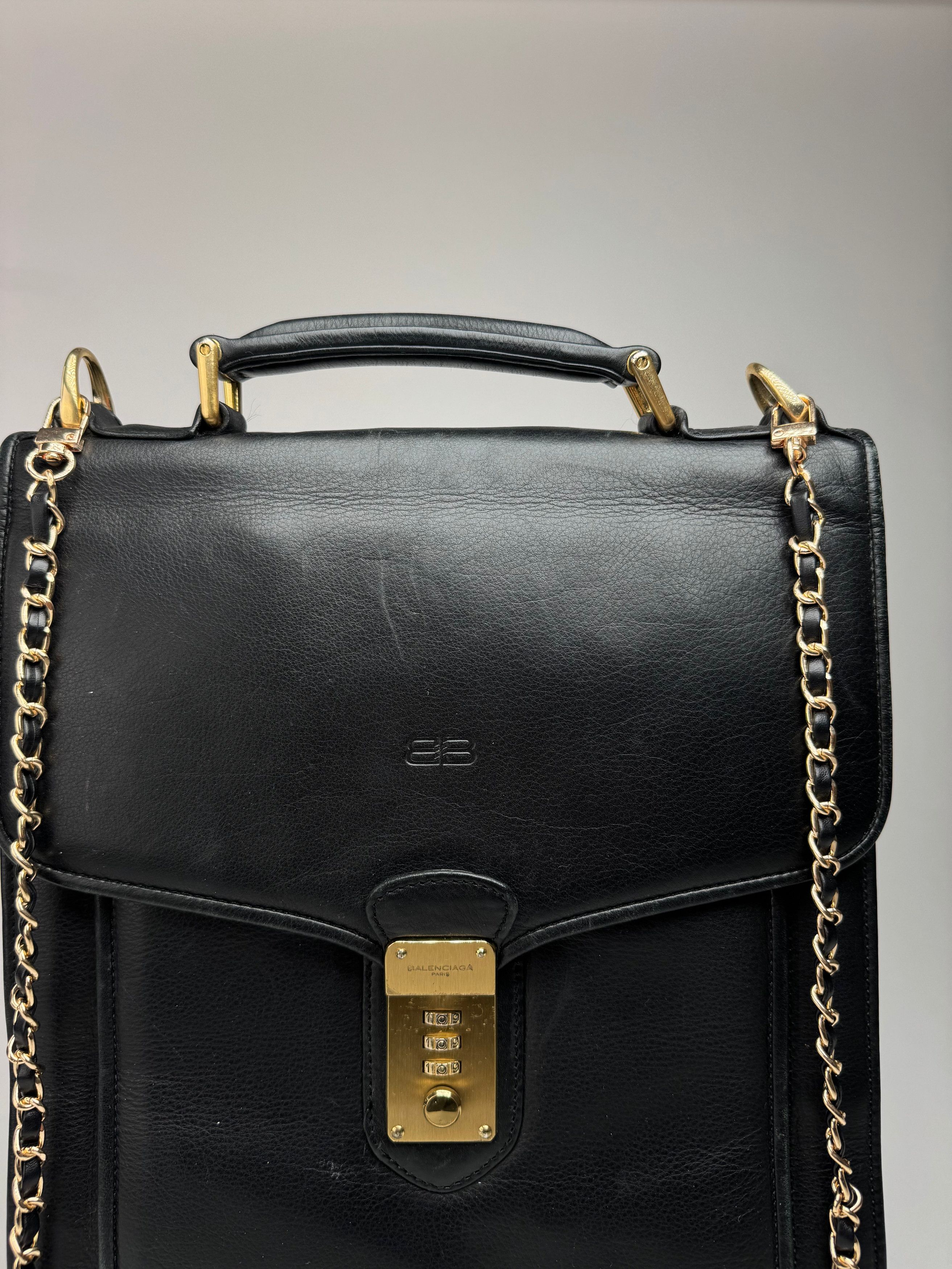 Balenciaga Vintage City Leather Bag Black Size ONE SIZE - 7 Thumbnail