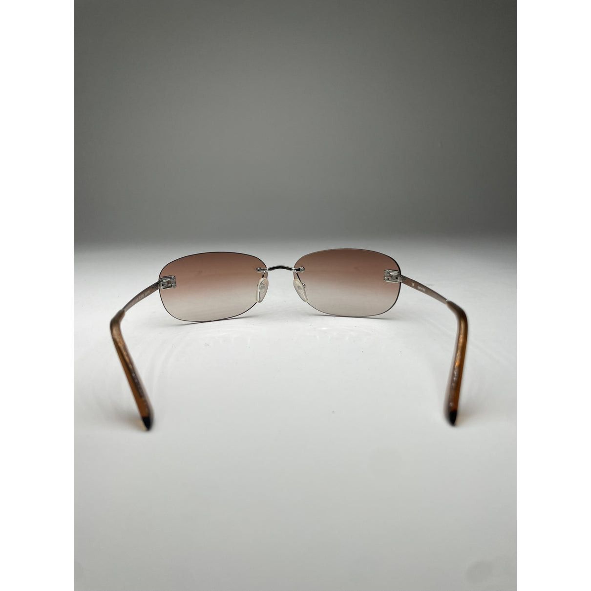 Celine Silver Metal Sunglasses Size ONE SIZE - 3 Thumbnail