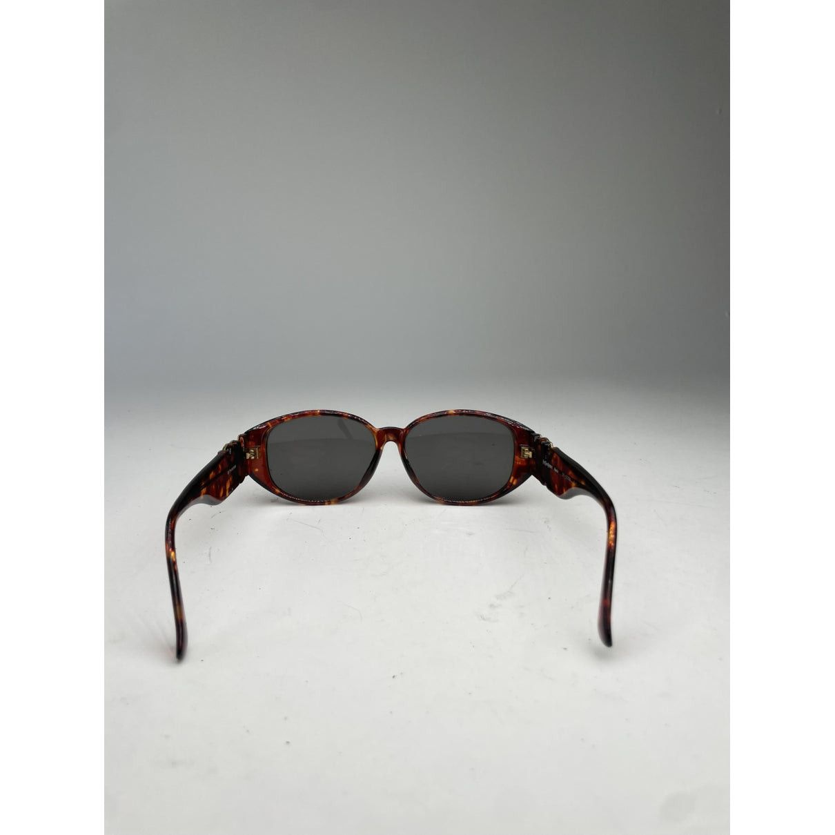 Yves Saint Laurent Brown Plastic Sunglasses Size ONE SIZE - 3 Thumbnail