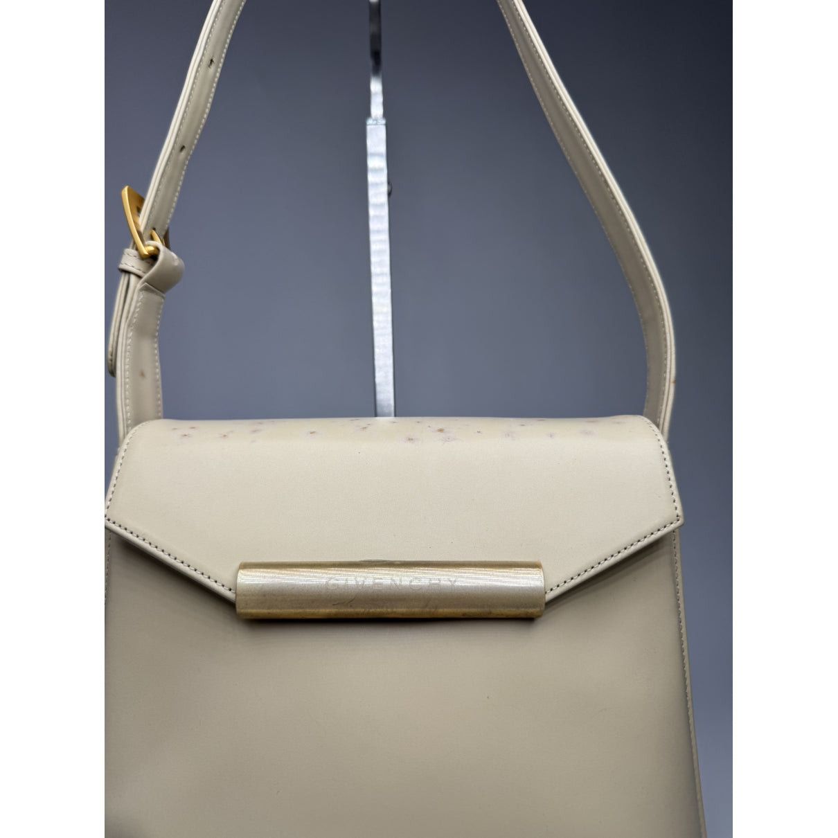 Givenchy Whip Beige Leather Handbag Size ONE SIZE - 2 Thumbnail