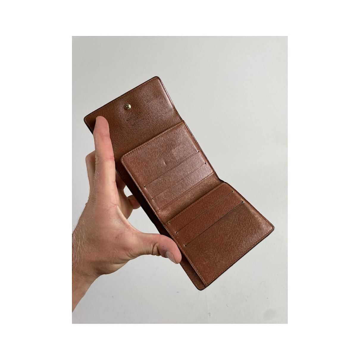 Louis Vuitton Iris Brown Leather Wallet Size ONE SIZE - 4 Thumbnail