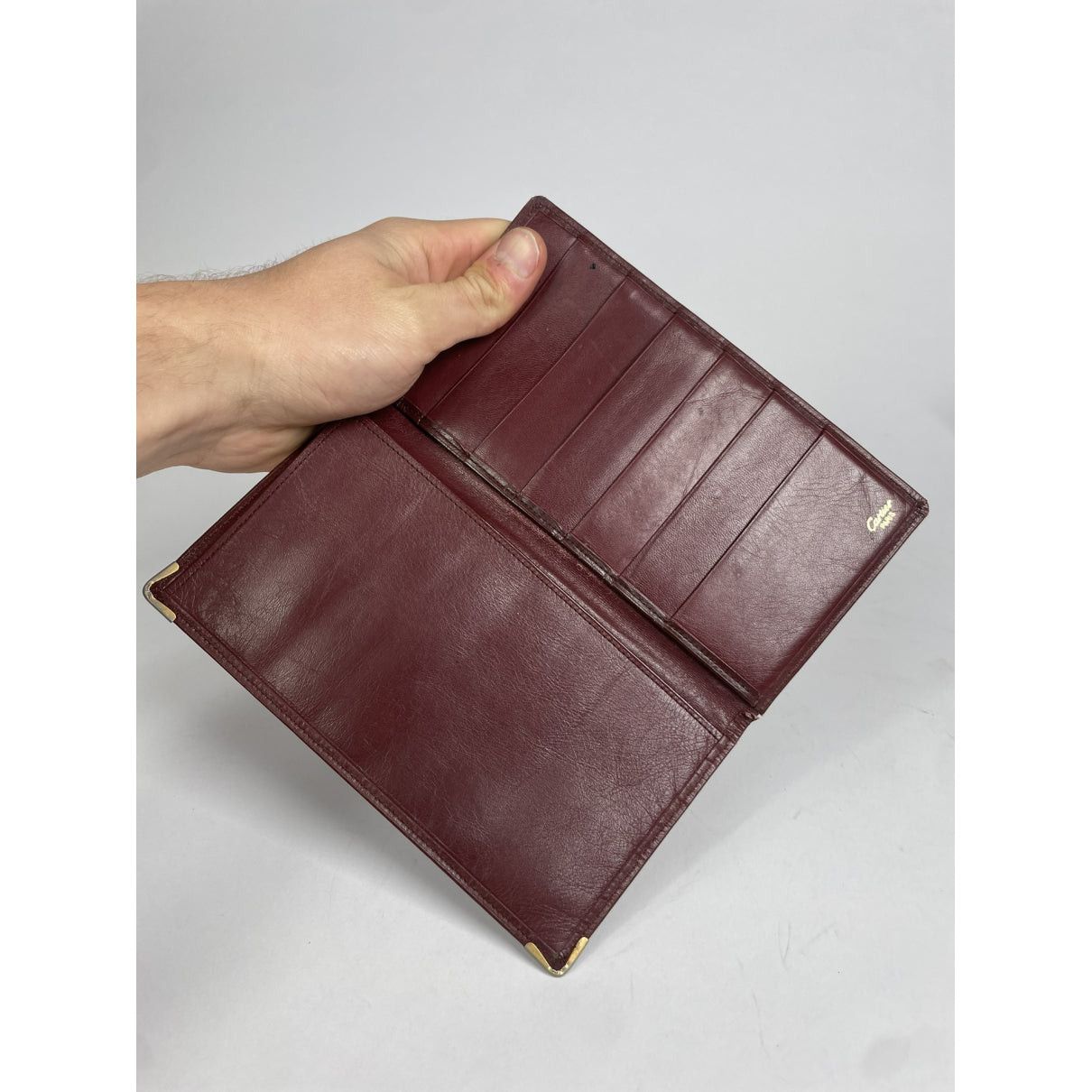 Cartier Burgundy Patent Leather Purse Size ONE SIZE - 4 Thumbnail