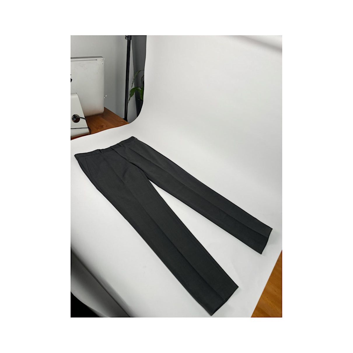 Prada Navy Wool Trouser Size 30" / US 8 / IT 44 - 2 Thumbnail