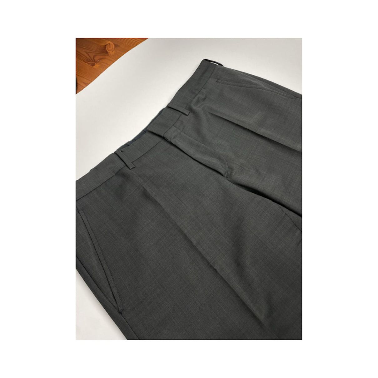 Prada Navy Wool Trouser Size 30" / US 8 / IT 44 - 4 Thumbnail