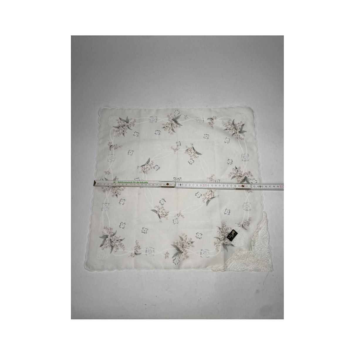 Celine White Silk Silk Handkerchief Size ONE SIZE - 5 Thumbnail