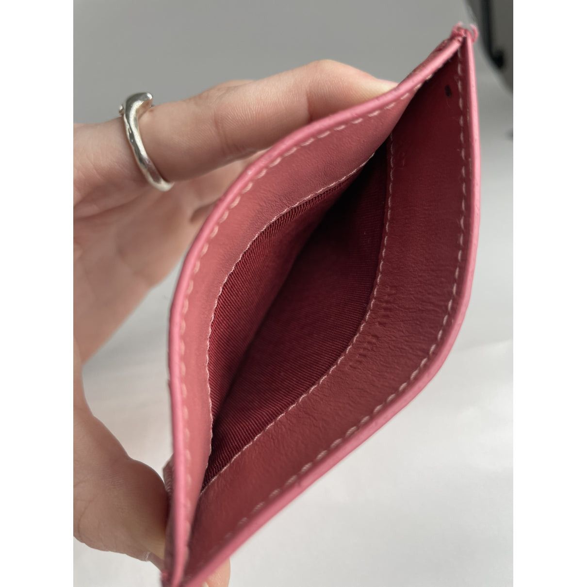 Miu Miu Pink Leather Purse Size ONE SIZE - 5 Thumbnail