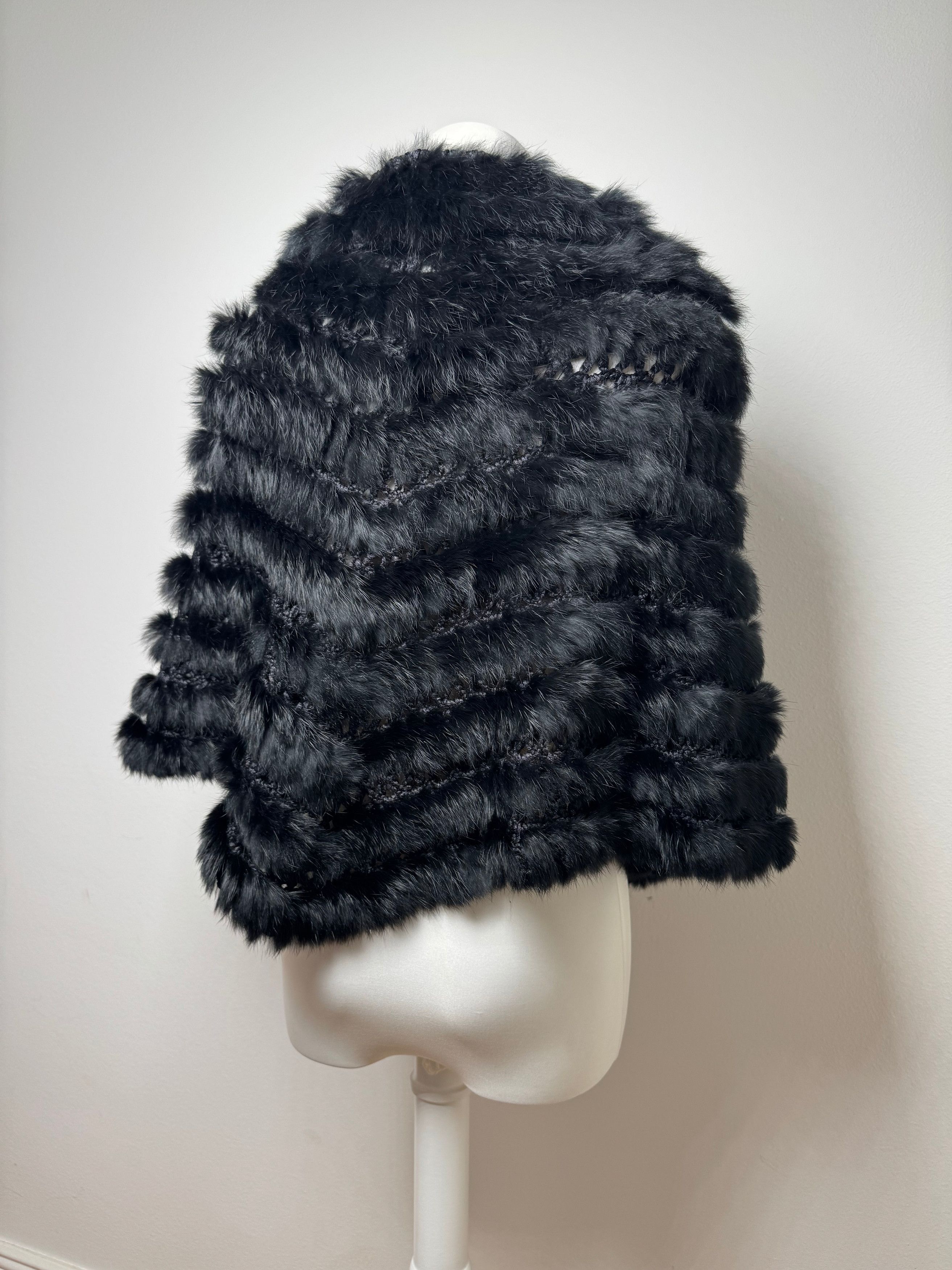 Courreges Vintage Fur Leather Top / Coat Black 38/M Size M / US 6-8 / IT 42-44 - 14 Thumbnail