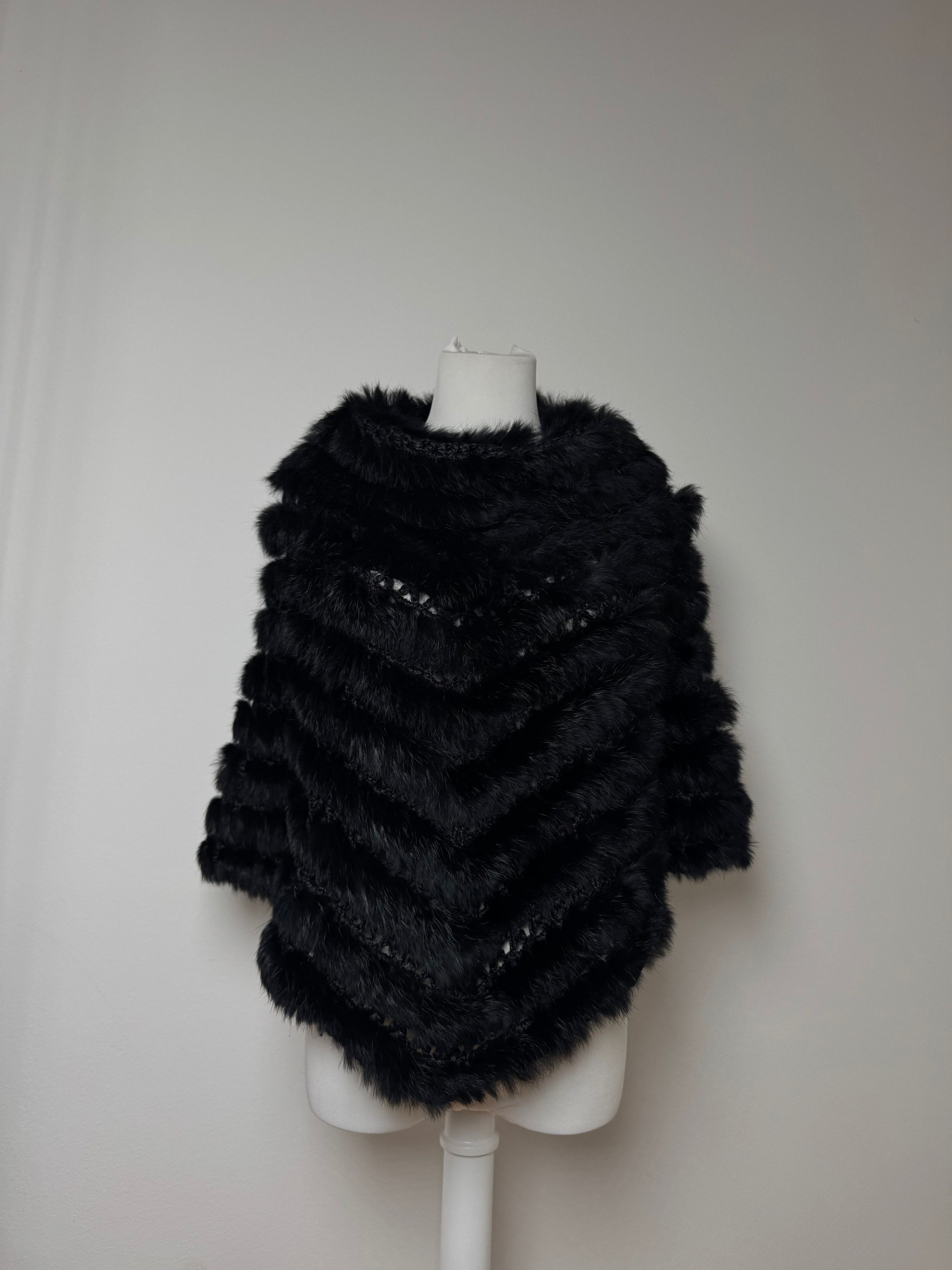 Courreges Vintage Fur Leather Top / Coat Black 38/M Size M / US 6-8 / IT 42-44 - 12 Thumbnail