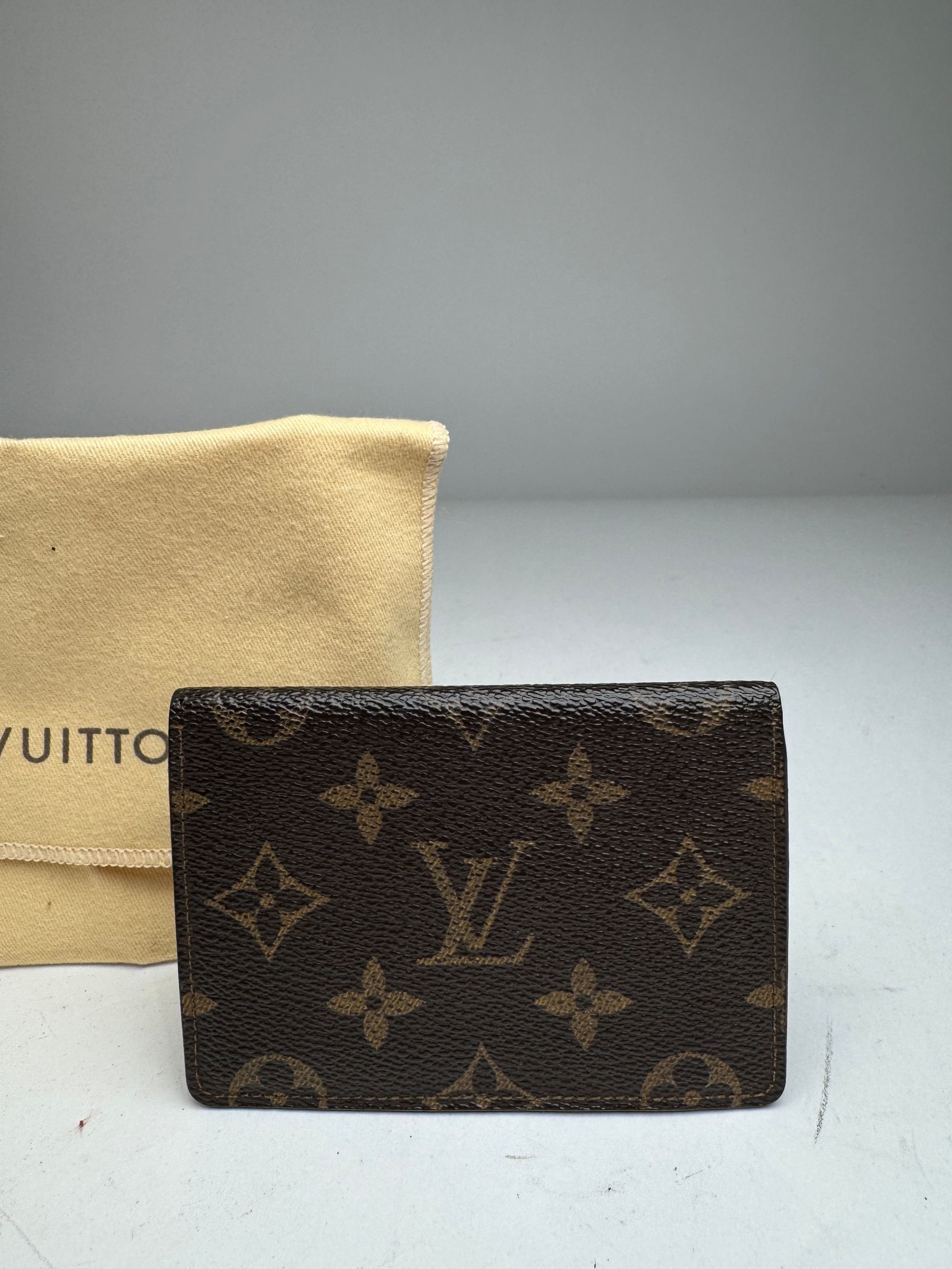 Louis Vuitton Vintage Monogram Card Holder Brown Size ONE SIZE - 7 Thumbnail