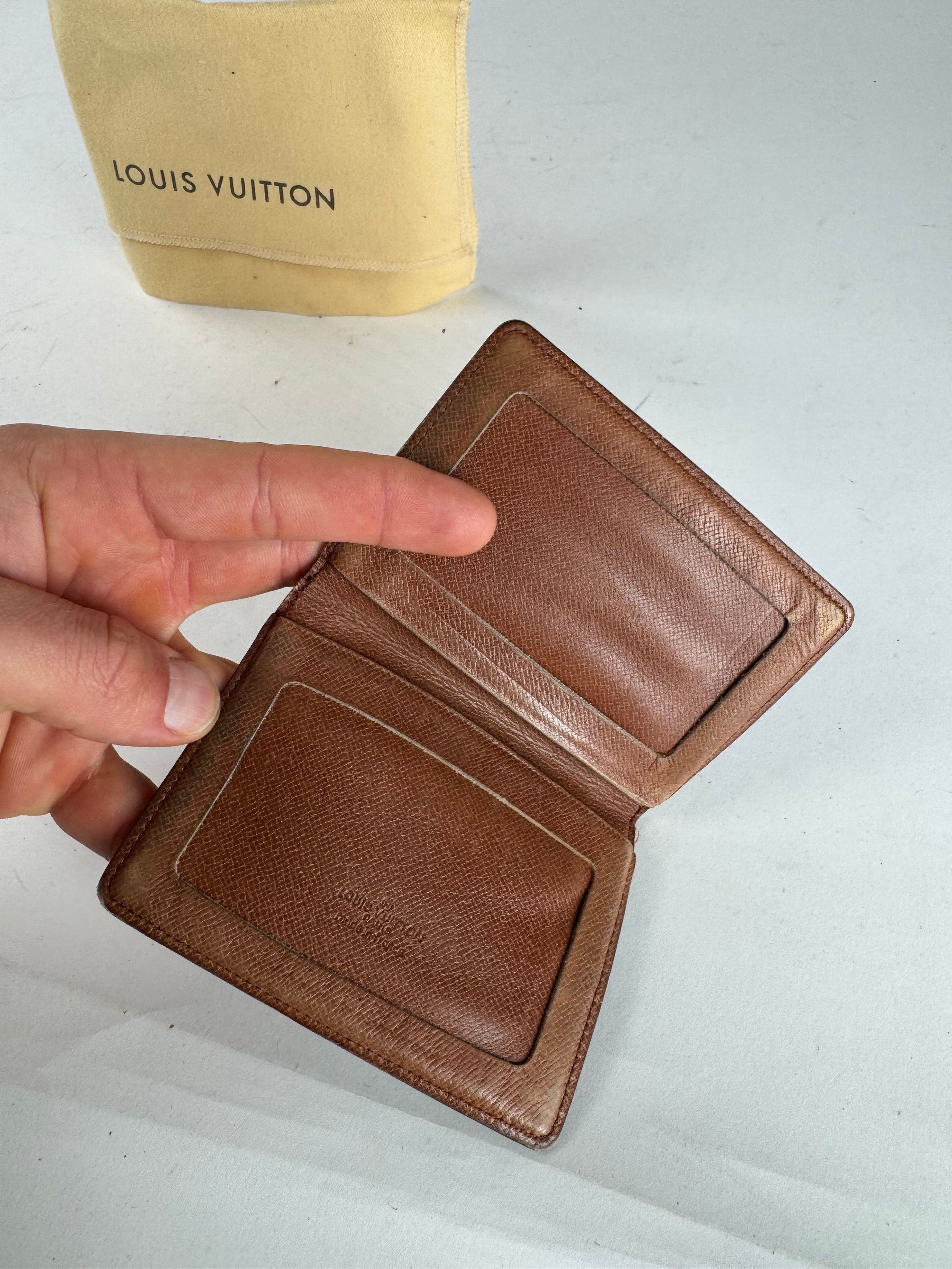 Louis Vuitton Vintage Monogram Card Holder Brown Size ONE SIZE - 8 Thumbnail