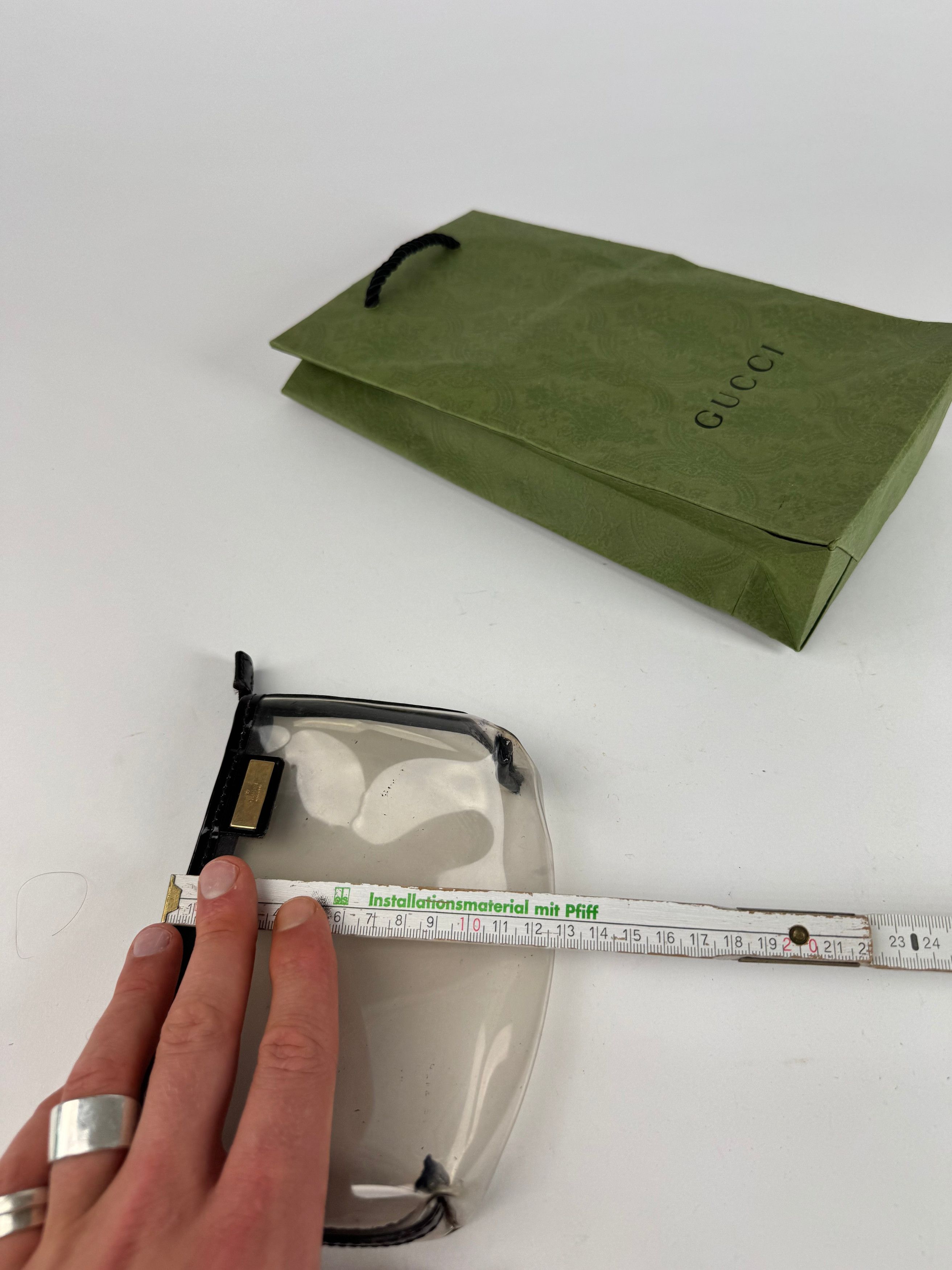 Gucci Vintage transparent PVC Clutch Size ONE SIZE - 4 Thumbnail