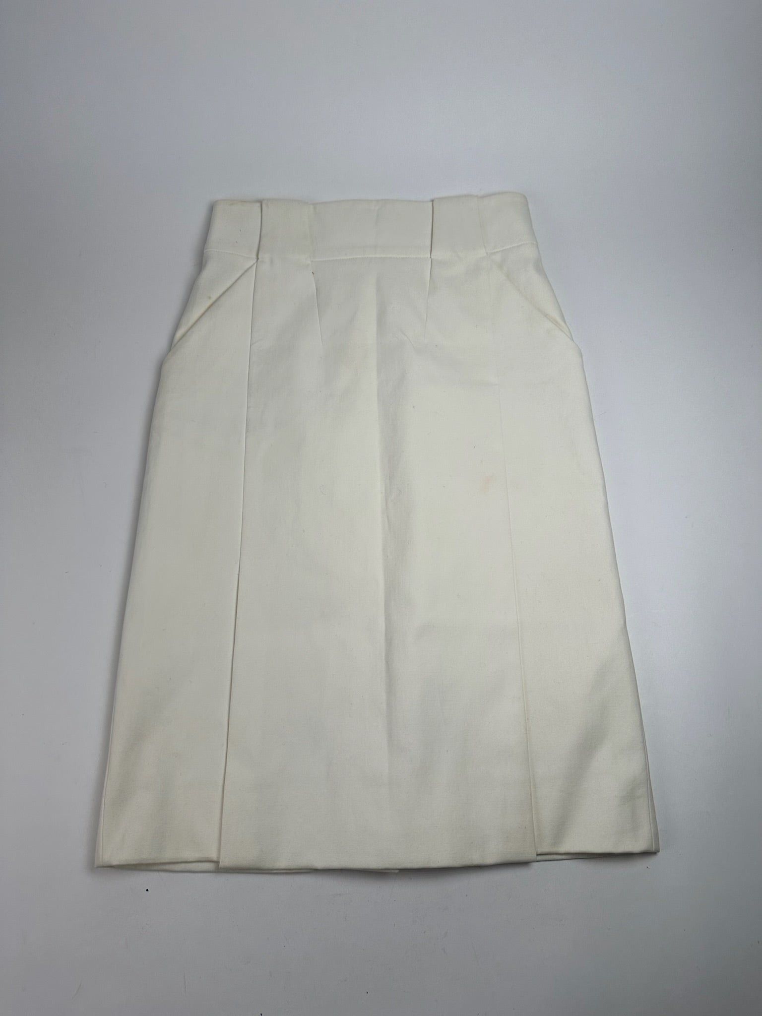 Gucci Vintage Long Canvas Skirt white Size 30" / US 8 / IT 44 - 12 Thumbnail