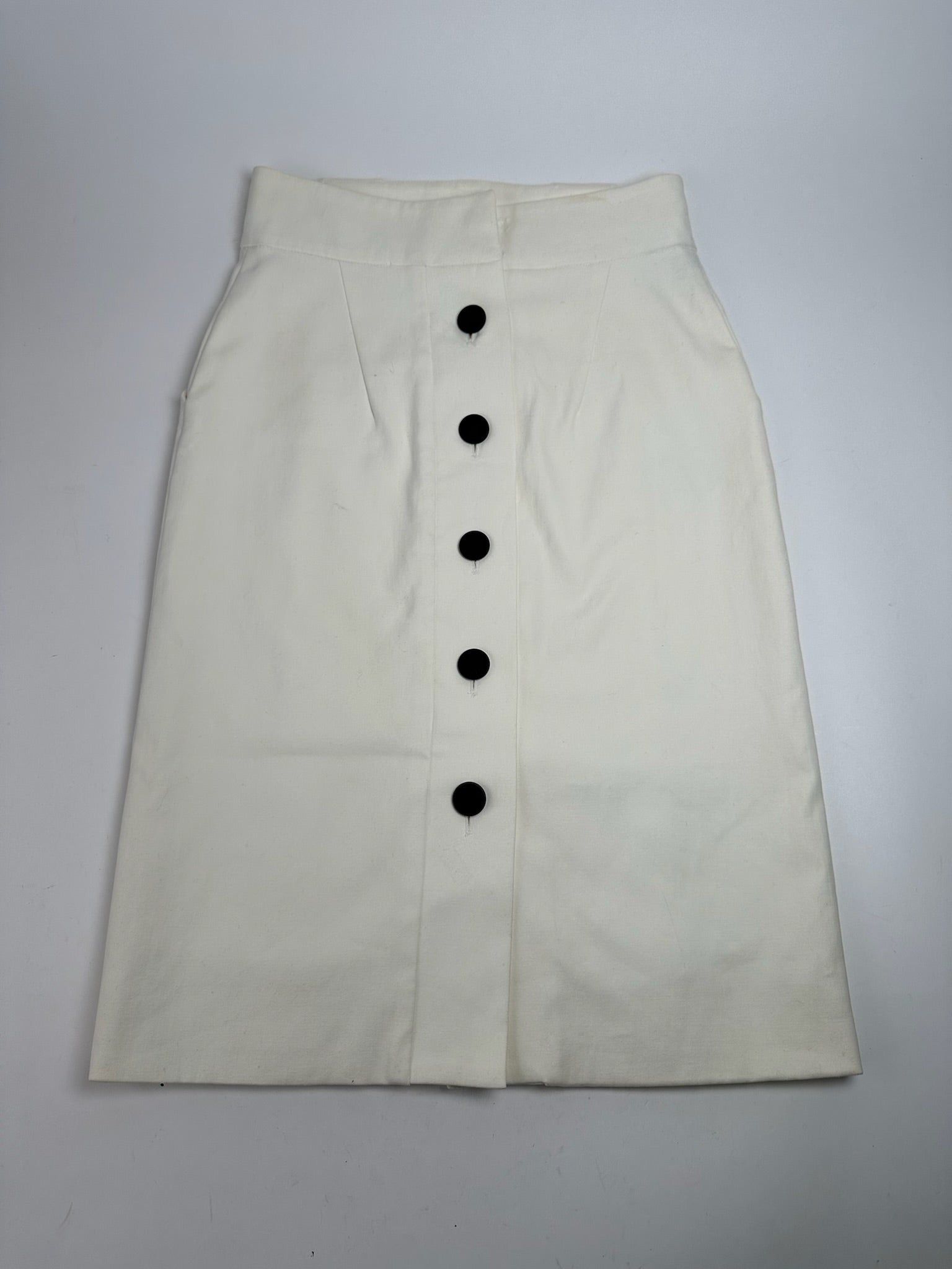 Gucci Vintage Long Canvas Skirt white Size 30" / US 8 / IT 44 - 13 Thumbnail