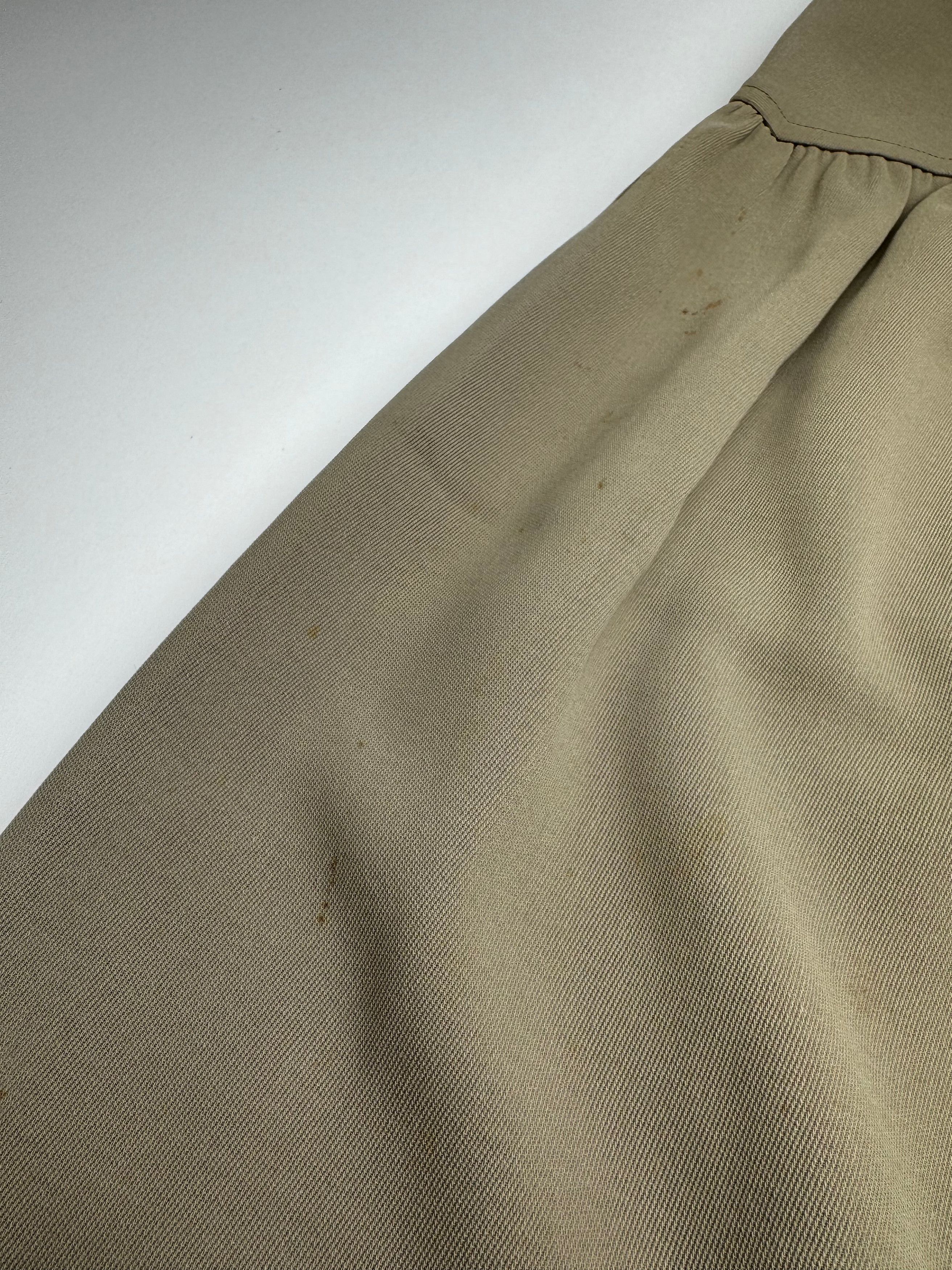 Dior Vintage Skirt Khaki M Size 30" / US 8 / IT 44 - 12 Thumbnail