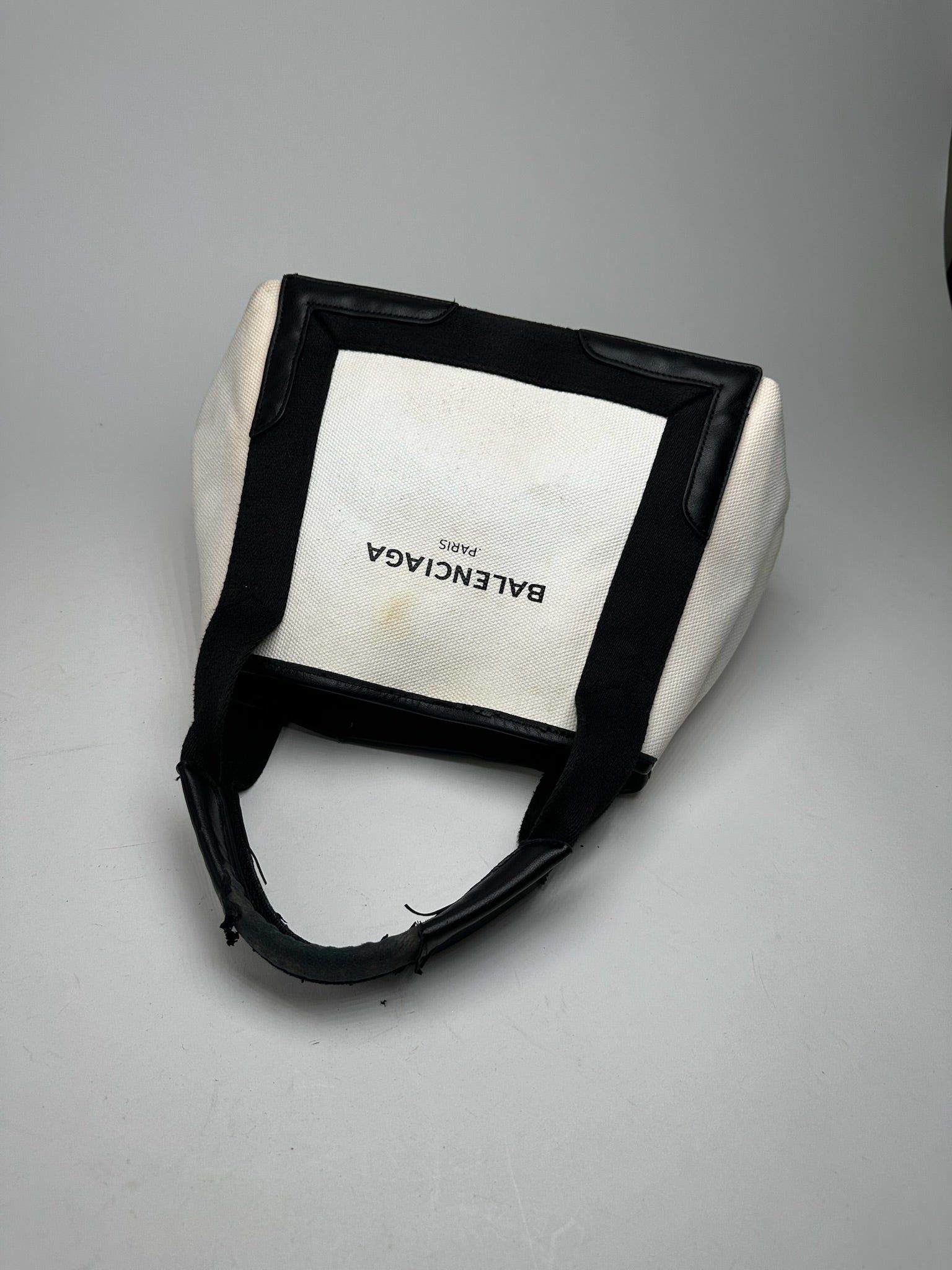 Balenciaga Vintage Logo bag White black Size ONE SIZE - 3 Thumbnail
