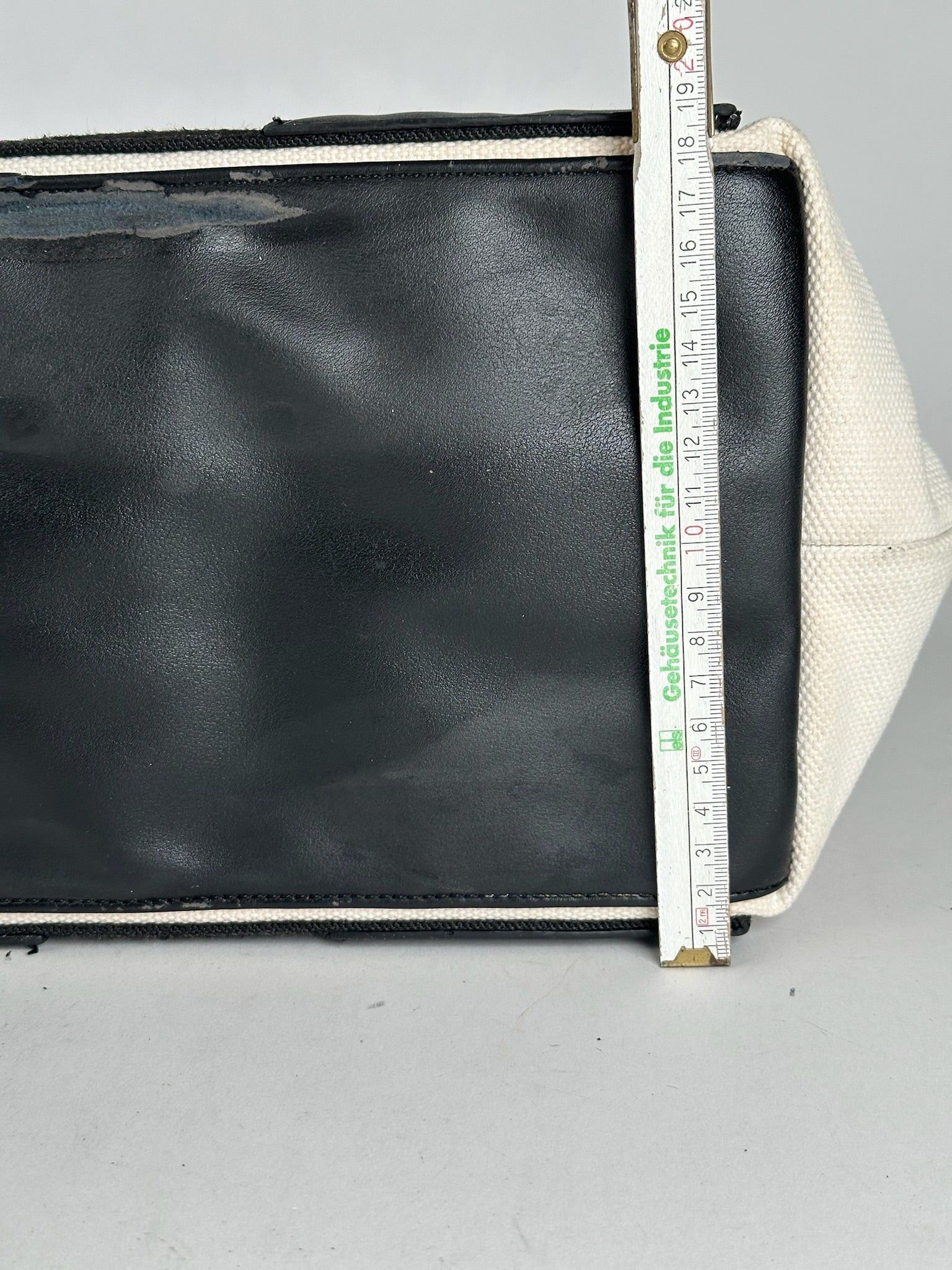 Balenciaga Vintage Logo bag White black Size ONE SIZE - 9 Thumbnail