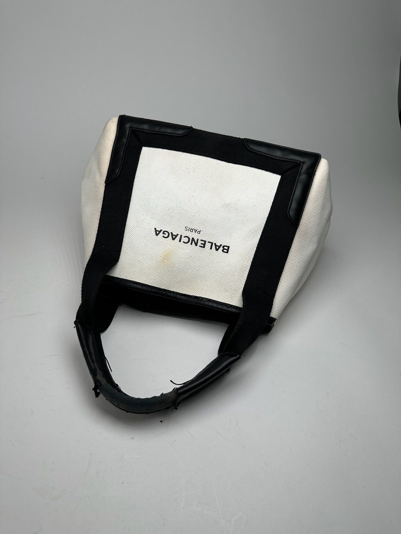 Balenciaga Vintage Logo bag White black Size ONE SIZE - 8 Thumbnail