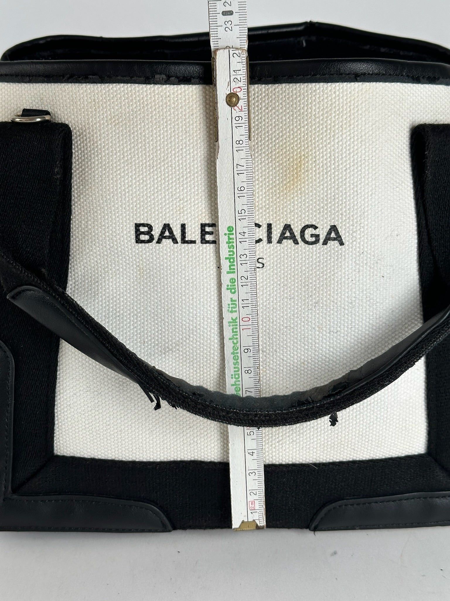 Balenciaga Vintage Logo bag White black Size ONE SIZE - 11 Thumbnail