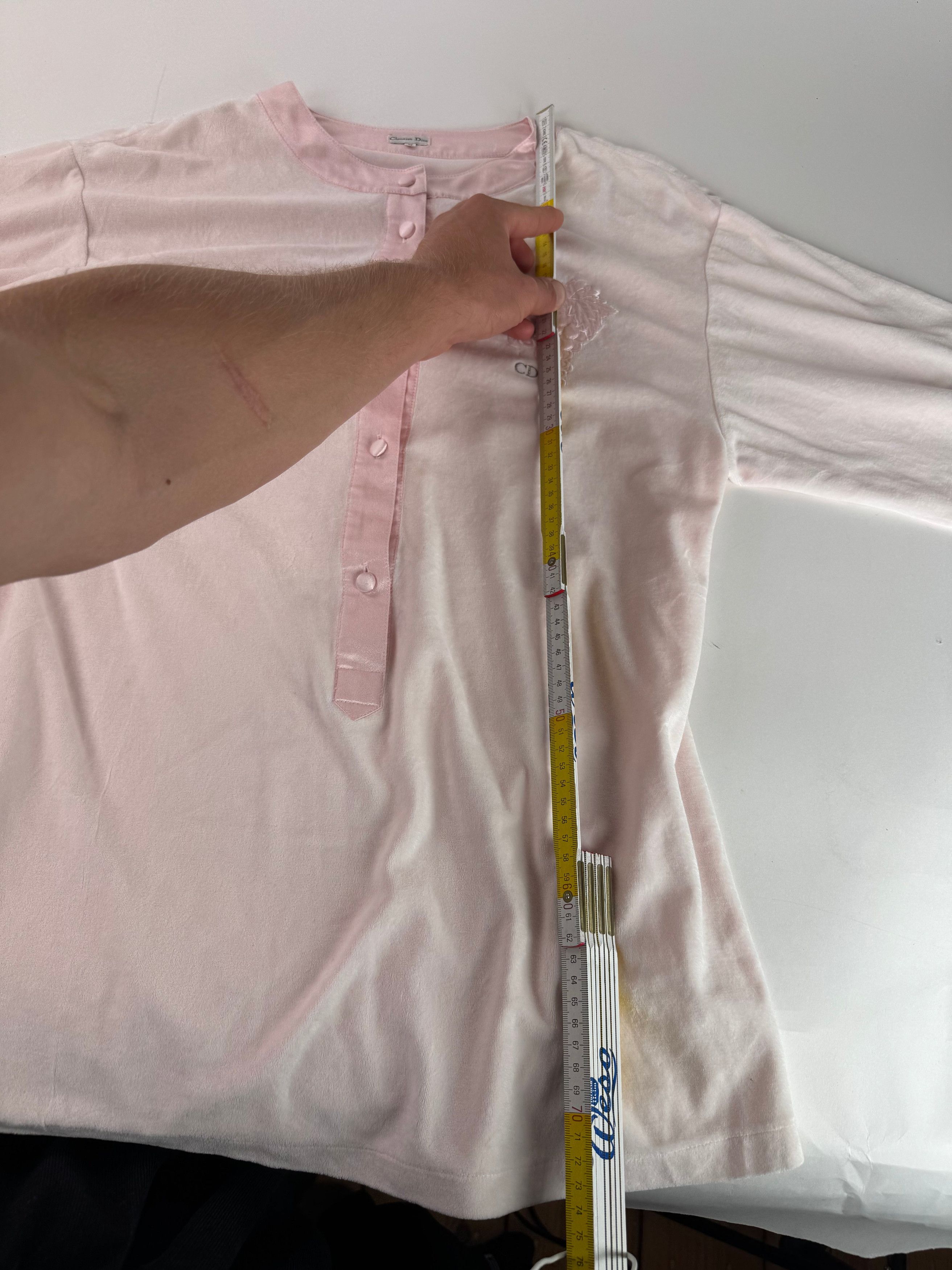 Dior Vintage Twin Set Pink L Size 27" / US 4 / IT 40 - 9 Thumbnail