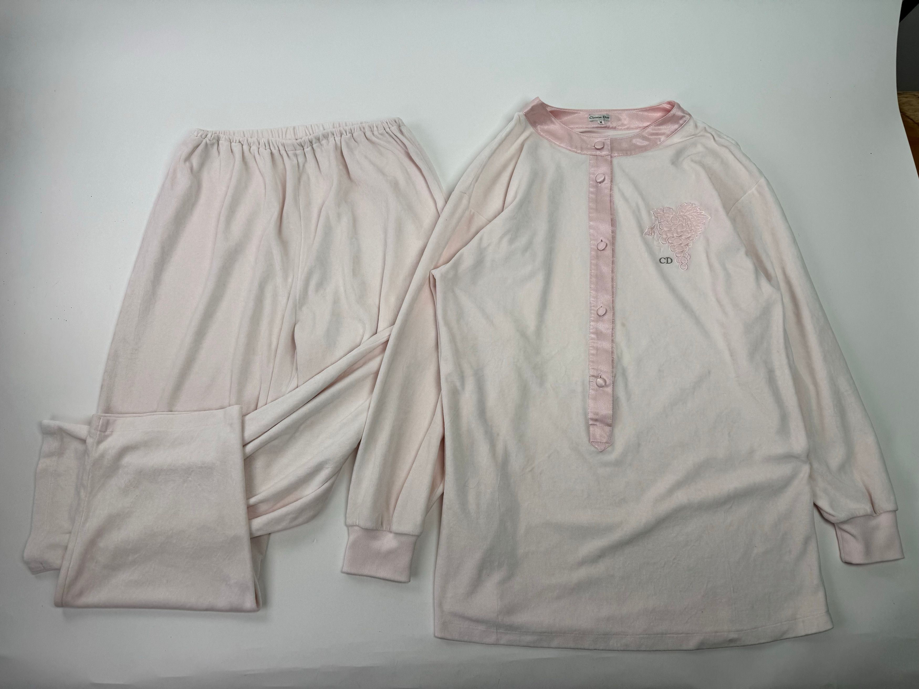 Dior Vintage Twin Set Pink L Size 27" / US 4 / IT 40 - 6 Thumbnail