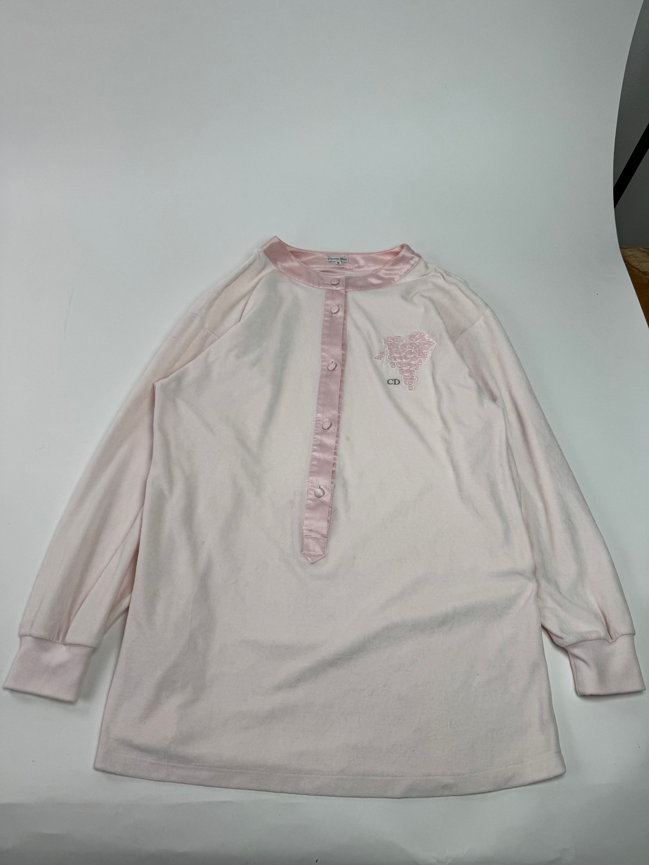 Dior Vintage Twin Set Pink L Size 27" / US 4 / IT 40 - 2 Thumbnail