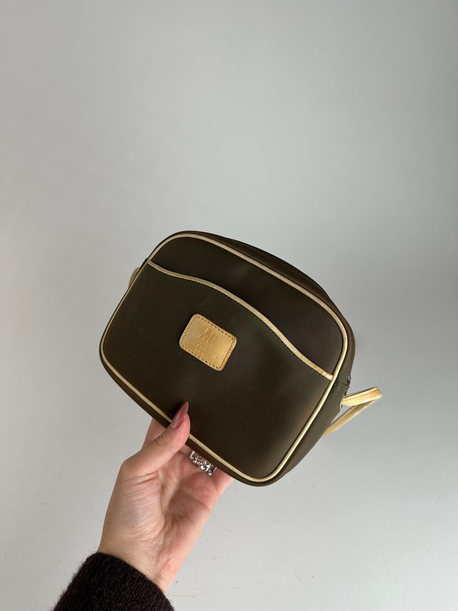 Courreges Vintage Bag black brown Size ONE SIZE - 10 Thumbnail