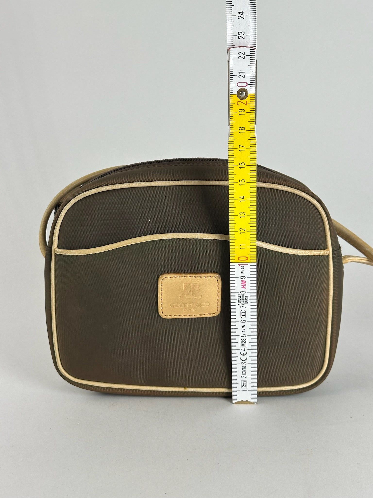 Courreges Vintage Bag black brown Size ONE SIZE - 13 Thumbnail