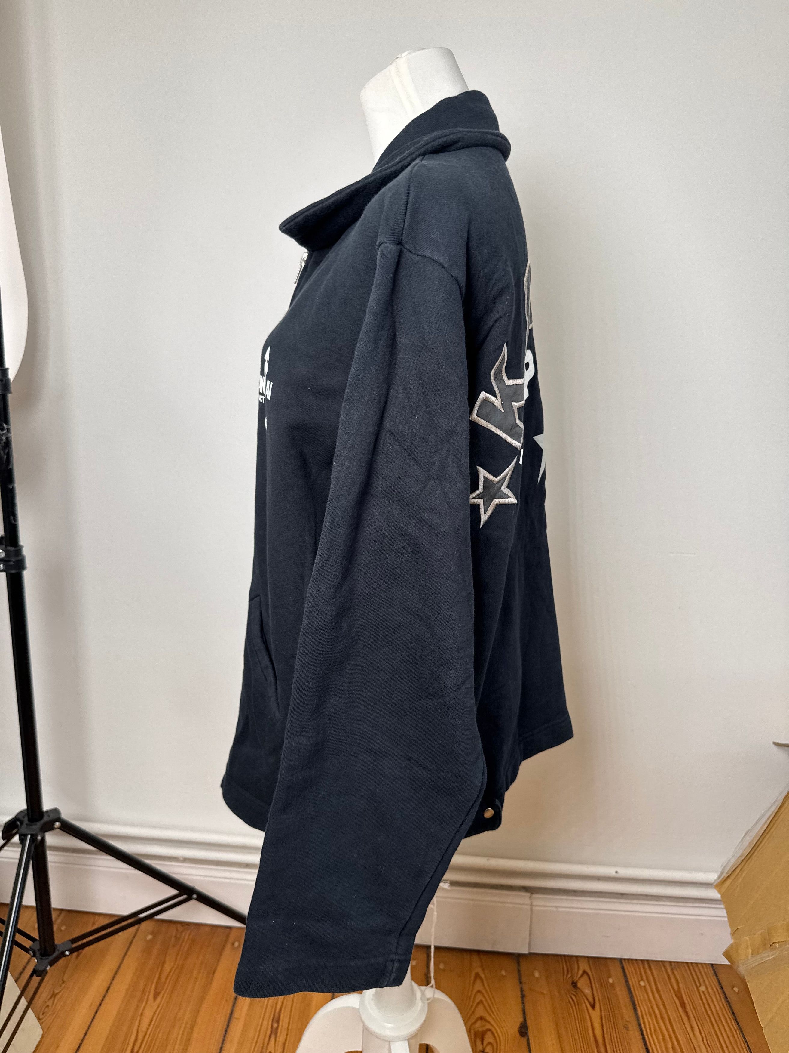 Kansai Yamamoto Vintage Jacket cotton Navy L Size M / US 6-8 / IT 42-44 - 3 Thumbnail