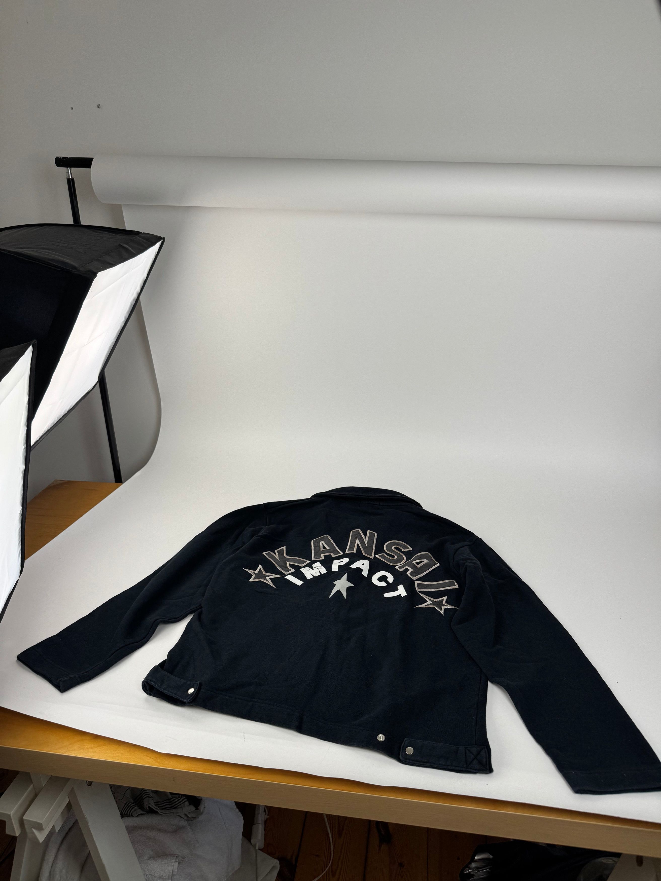 Kansai Yamamoto Vintage Jacket cotton Navy L Size M / US 6-8 / IT 42-44 - 6 Thumbnail