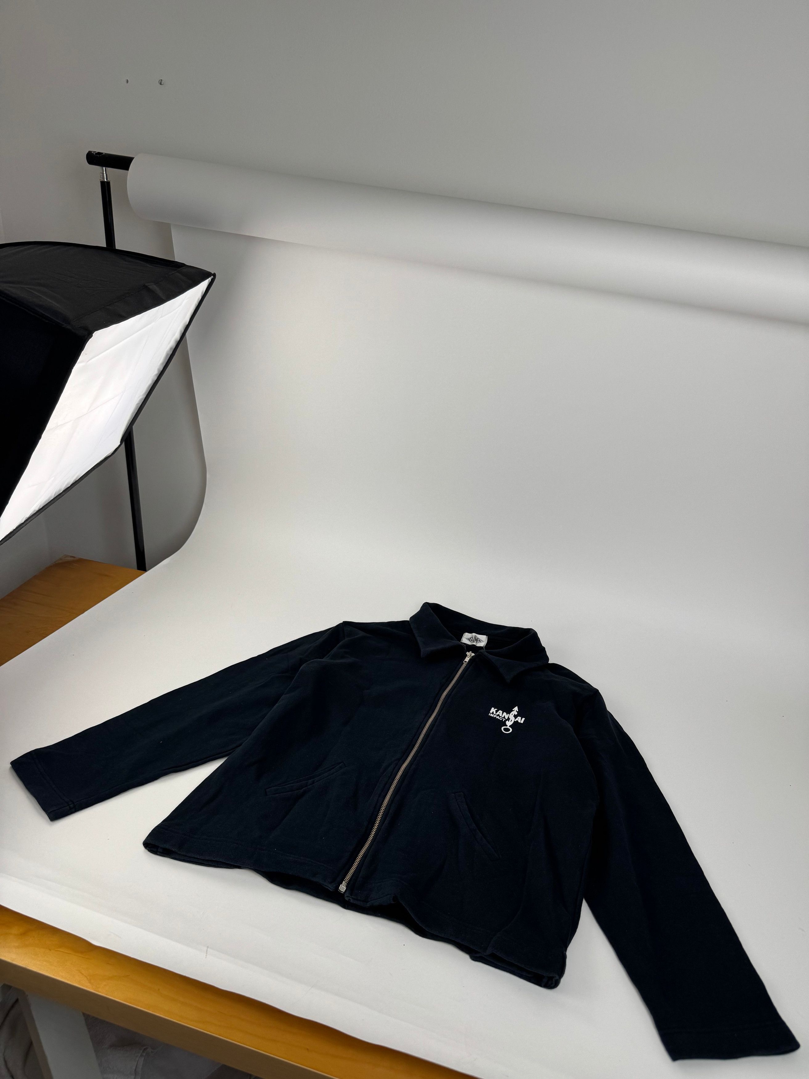 Kansai Yamamoto Vintage Jacket cotton Navy L Size M / US 6-8 / IT 42-44 - 4 Thumbnail
