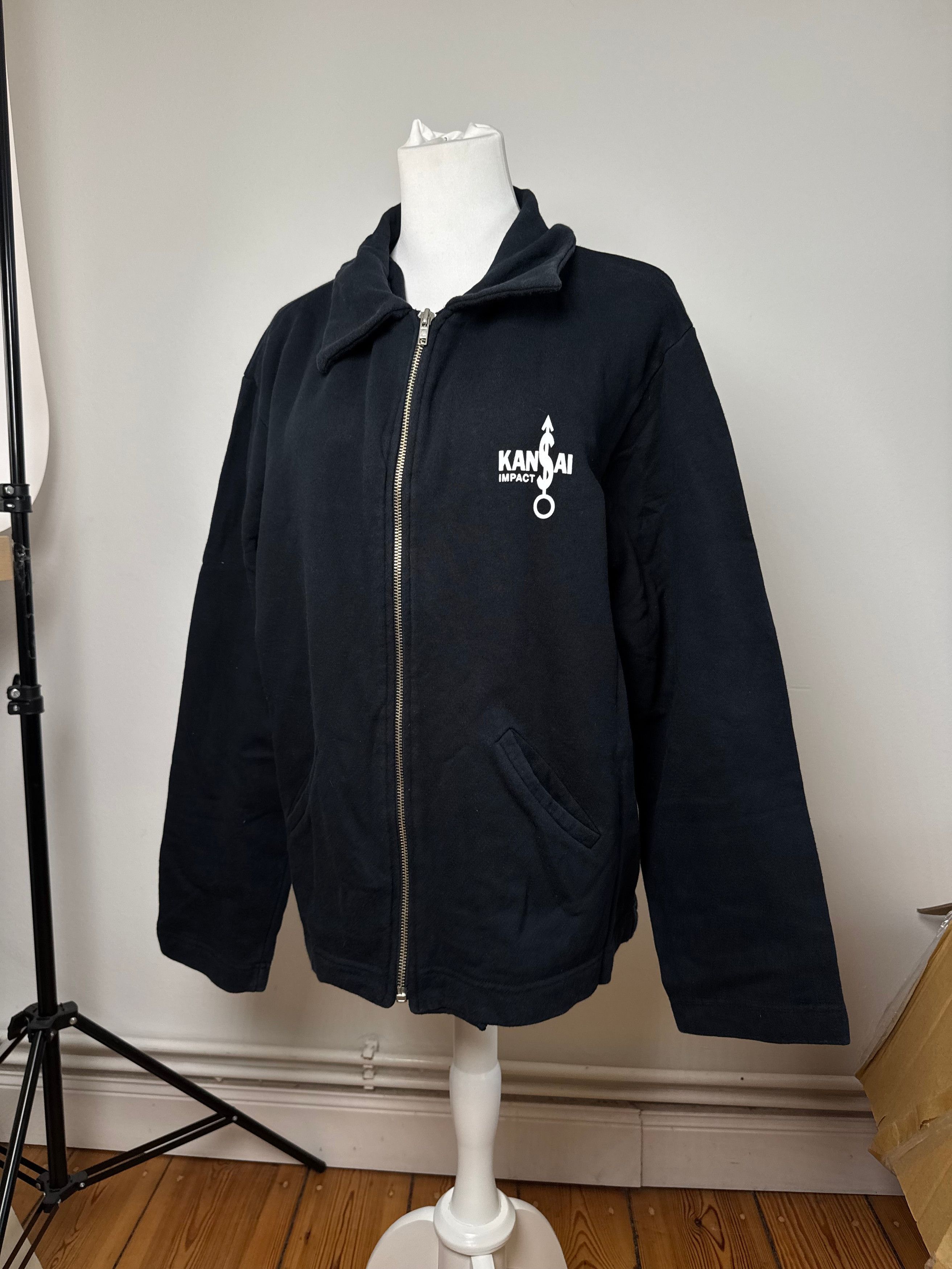 Kansai Yamamoto Vintage Jacket cotton Navy L Size M / US 6-8 / IT 42-44 - 14 Thumbnail