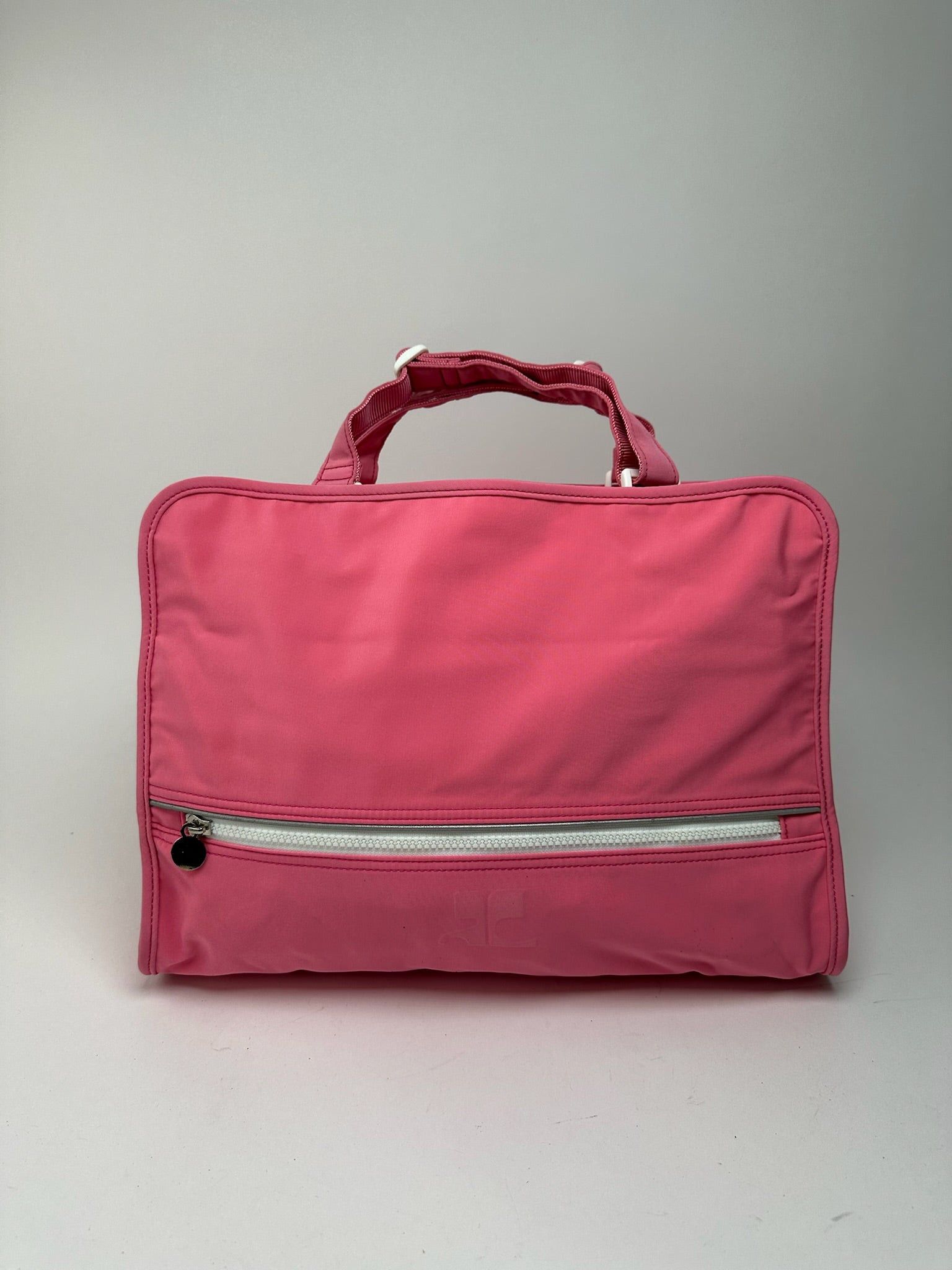 Courreges Vintage Polyester bag pink Size ONE SIZE - 3 Thumbnail