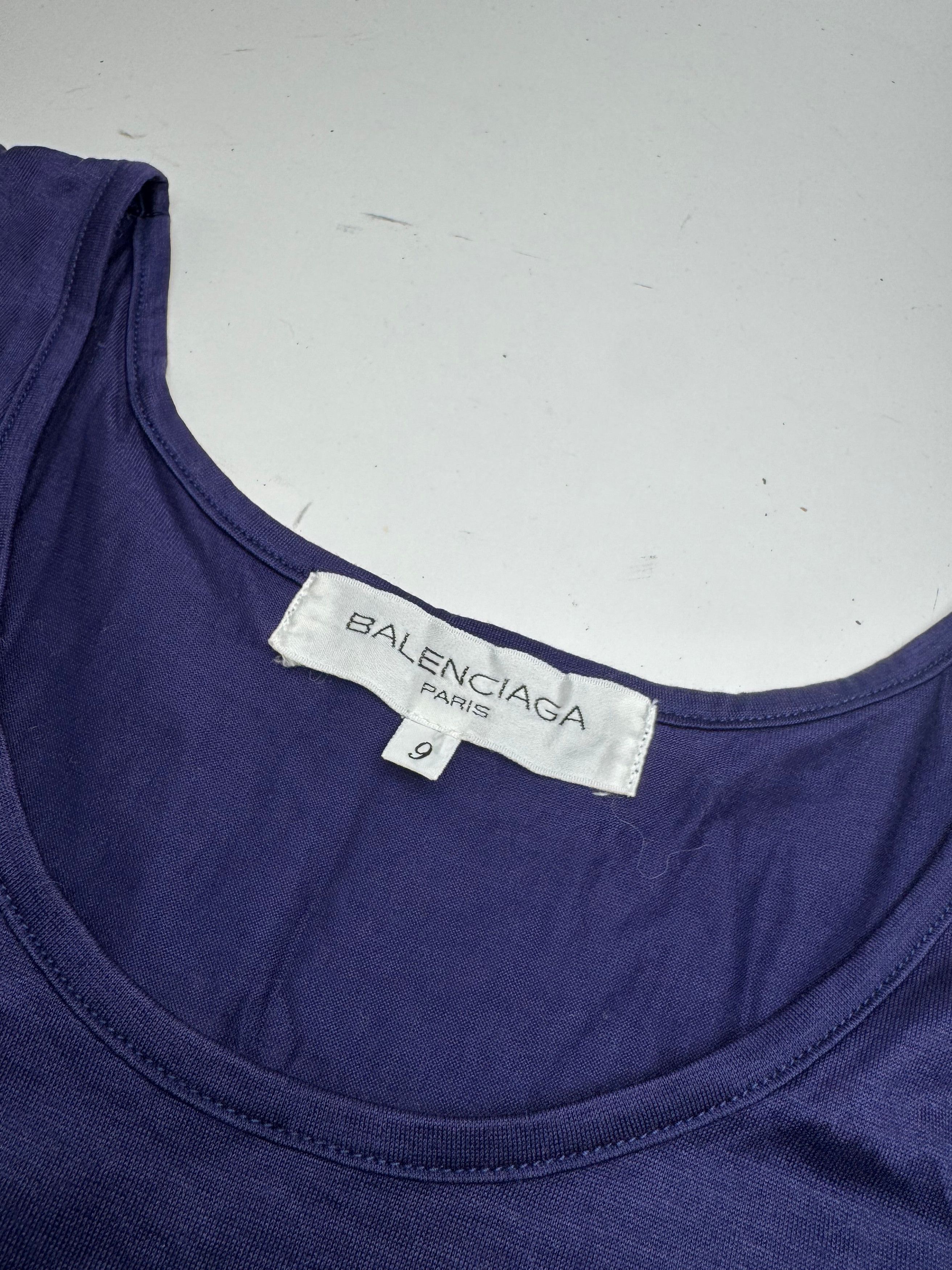 Balenciaga Vintage Canvas Top Purple M Size M / US 6-8 / IT 42-44 - 4 Thumbnail