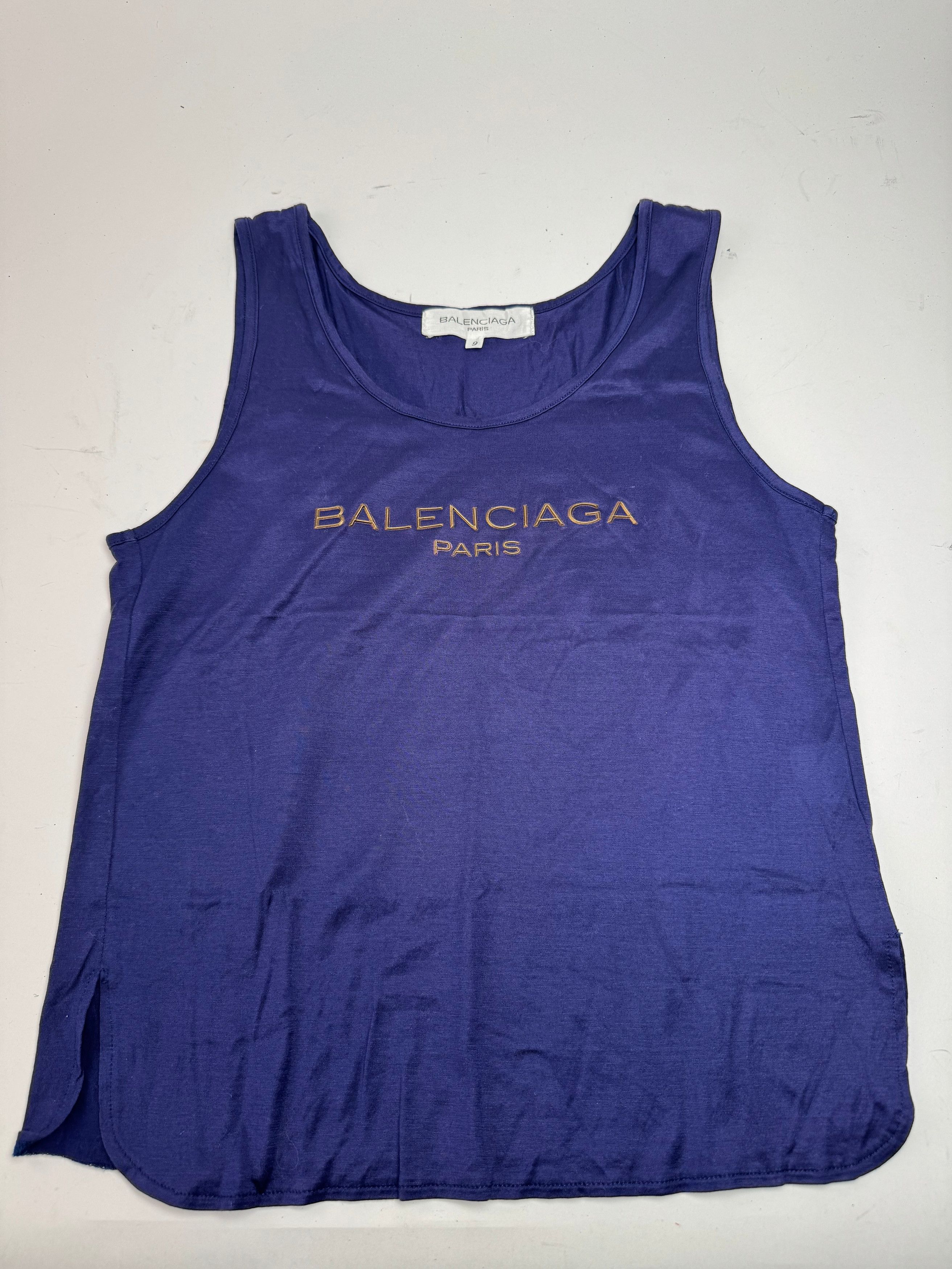 Balenciaga Vintage Canvas Top Purple M Size M / US 6-8 / IT 42-44 - 2 Thumbnail