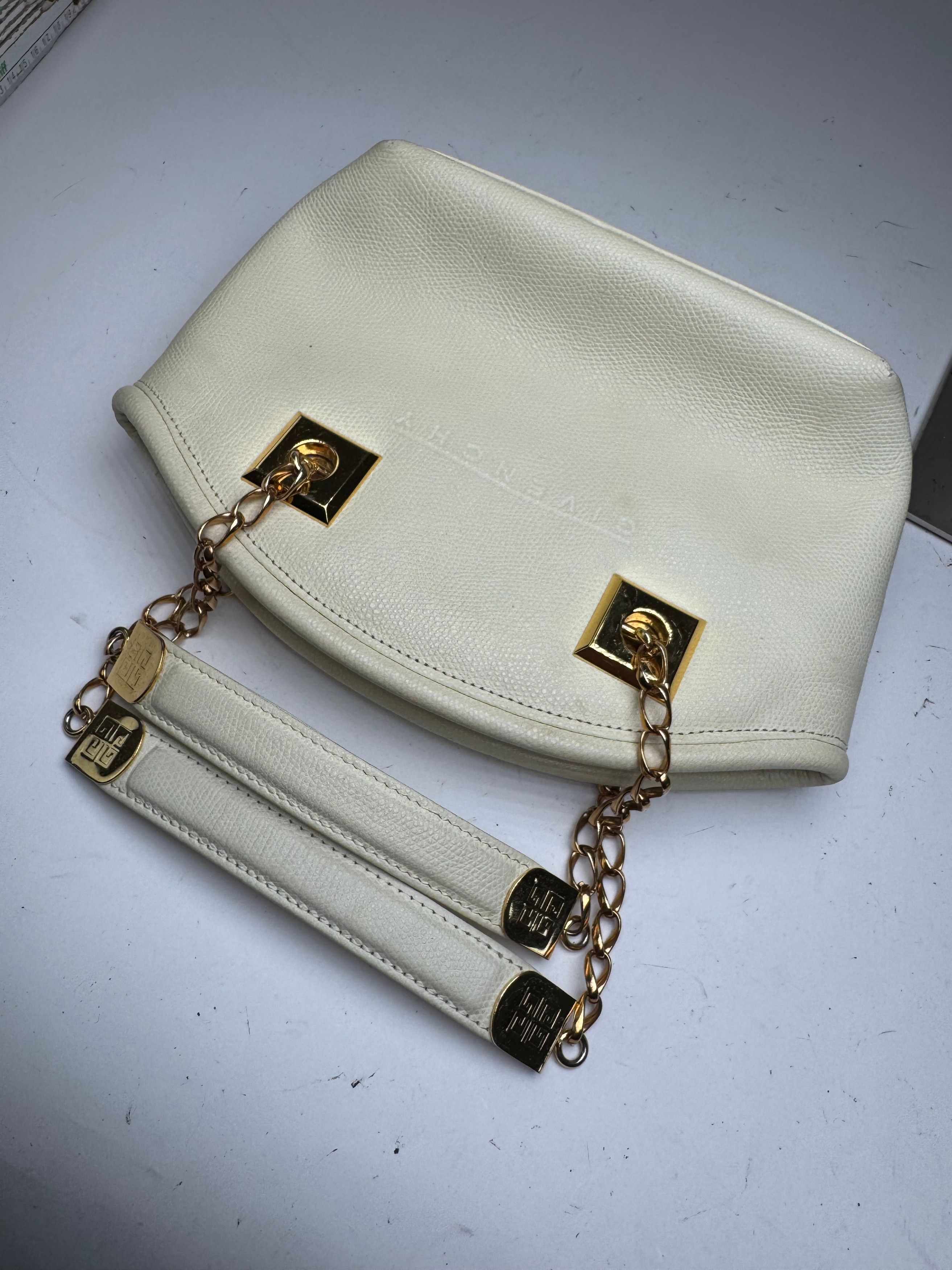 Givenchy Vintage Leather Bag white Size ONE SIZE - 12 Thumbnail