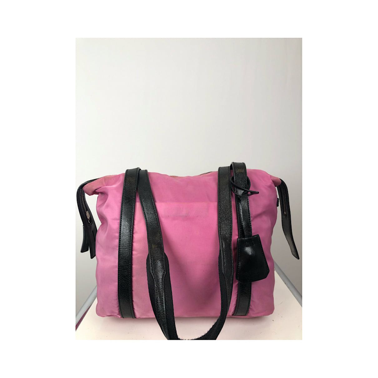 Prada Re-Edition 1995 Pink Polyester Handbag Size ONE SIZE - 4 Thumbnail