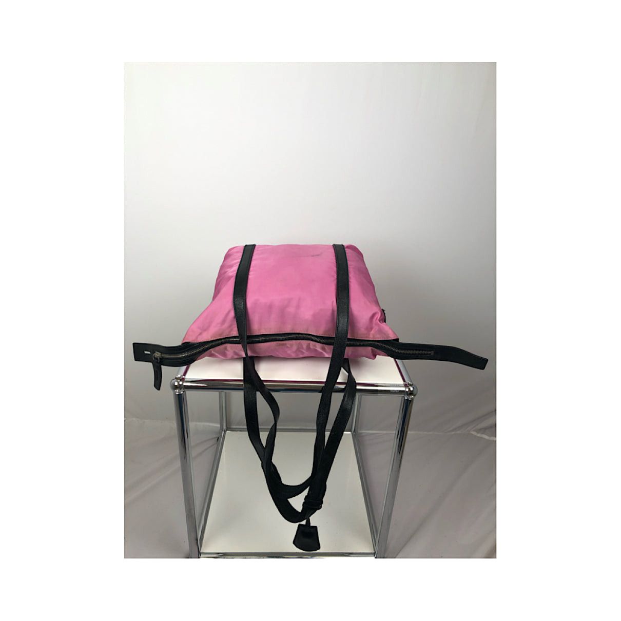 Prada Re-Edition 1995 Pink Polyester Handbag Size ONE SIZE - 3 Thumbnail