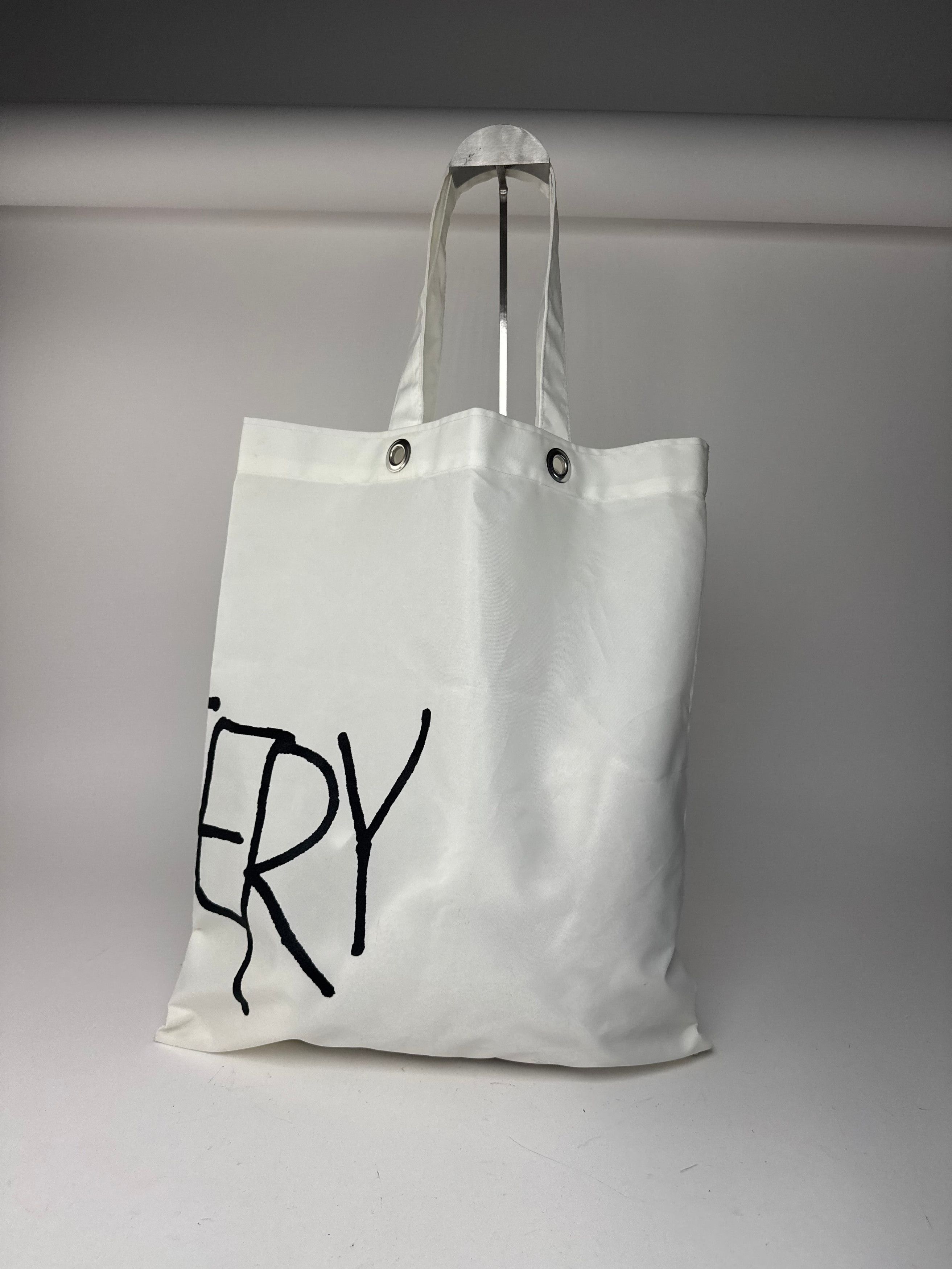 Comme des Garcons Vintage Comme Des Garçons Polyester tote bag white black Size ONE SIZE - 2 Thumbnail