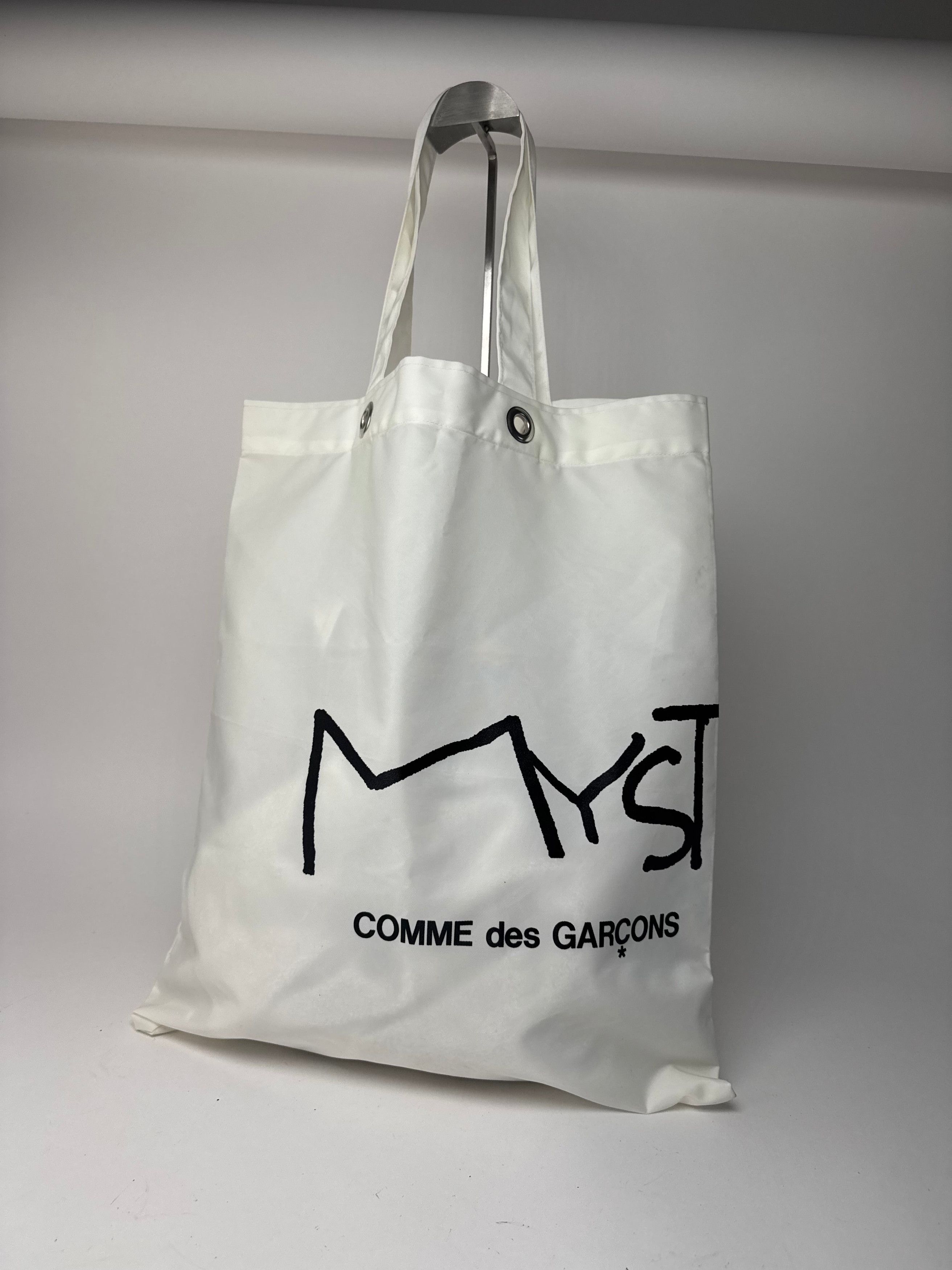 Comme des Garcons Vintage Comme Des Garçons Polyester tote bag white black Size ONE SIZE - 8 Thumbnail
