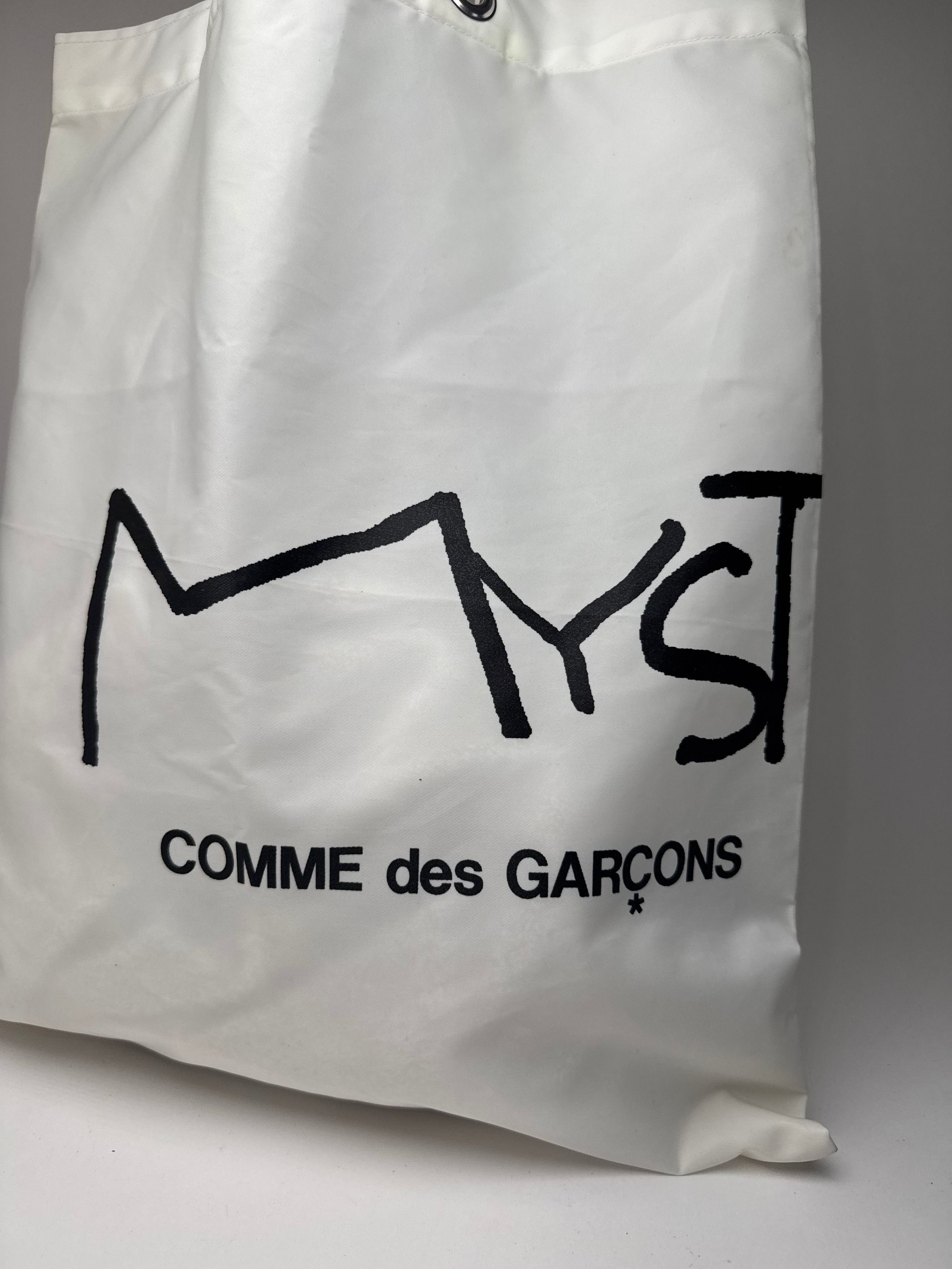 Comme des Garcons Vintage Comme Des Garçons Polyester tote bag white black Size ONE SIZE - 5 Thumbnail
