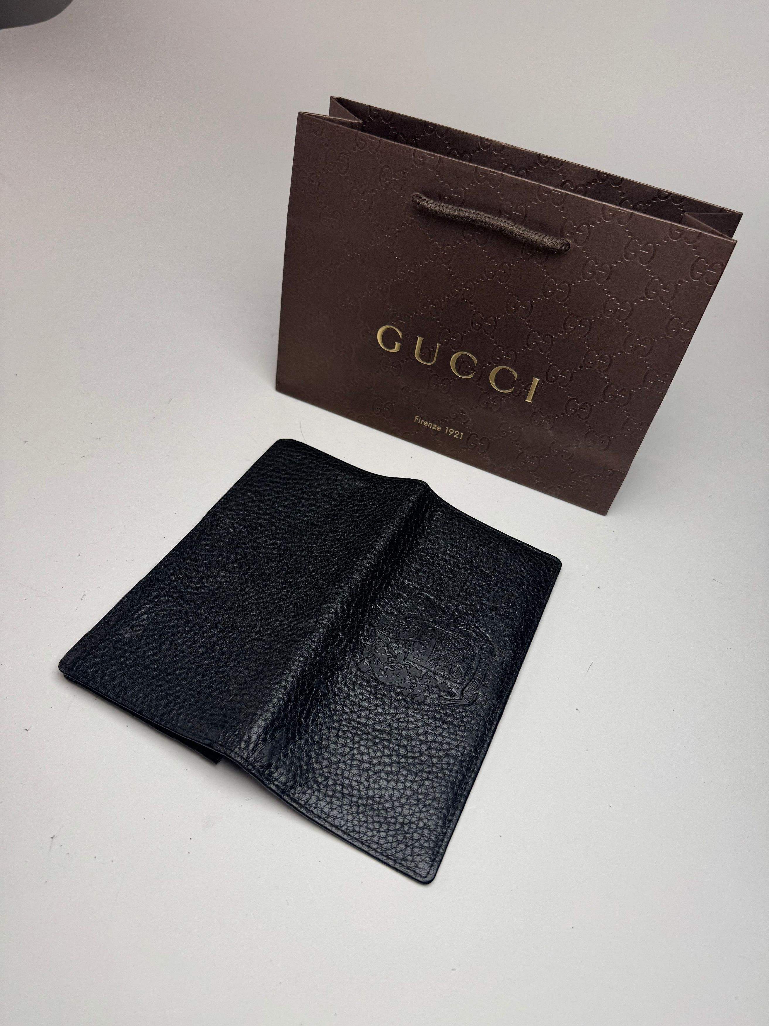 Gucci Vintage Paolo Leather Card Holder / ID holder black Size ONE SIZE - 11 Thumbnail