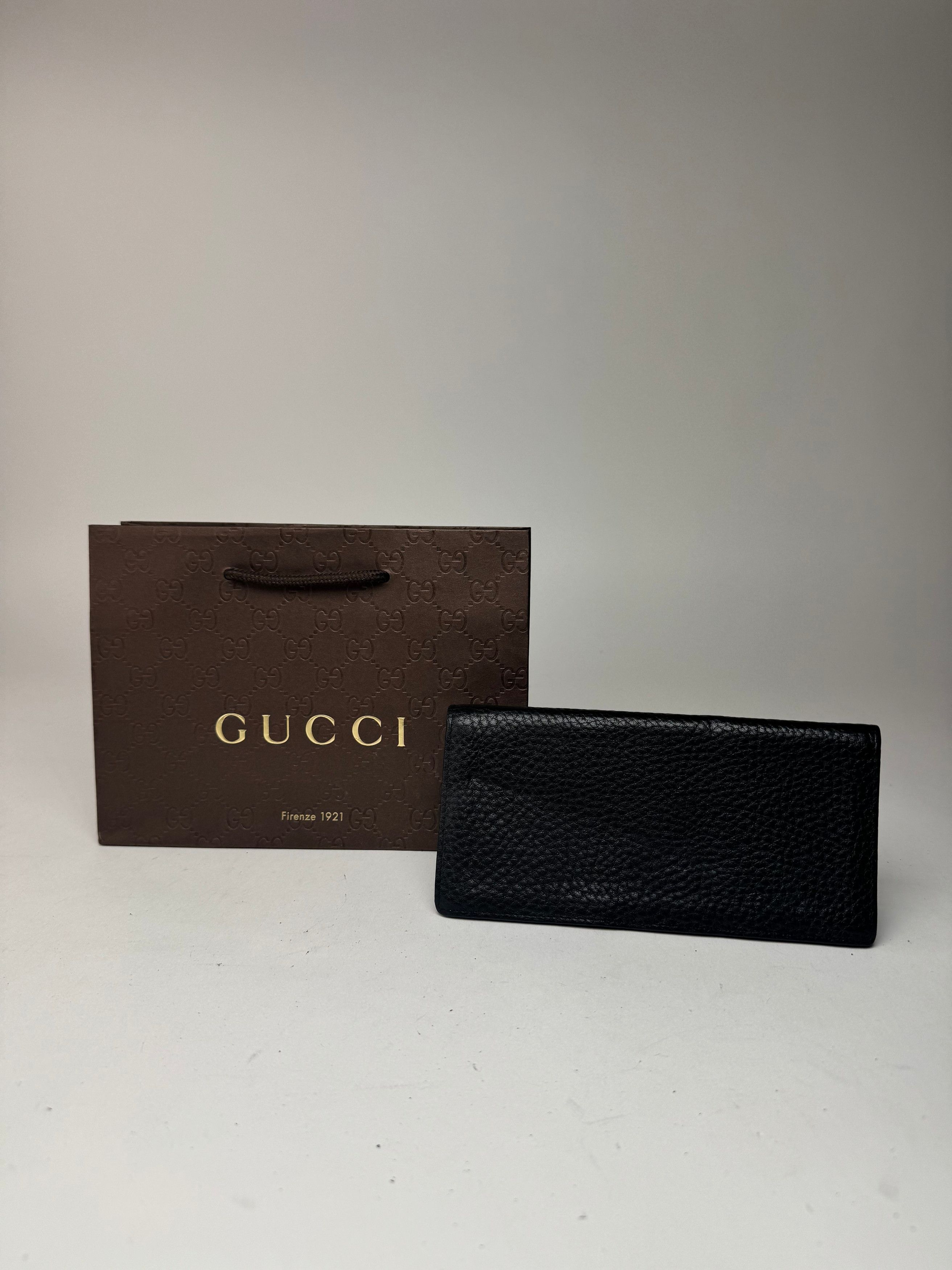 Gucci Vintage Paolo Leather Card Holder / ID holder black Size ONE SIZE - 15 Thumbnail
