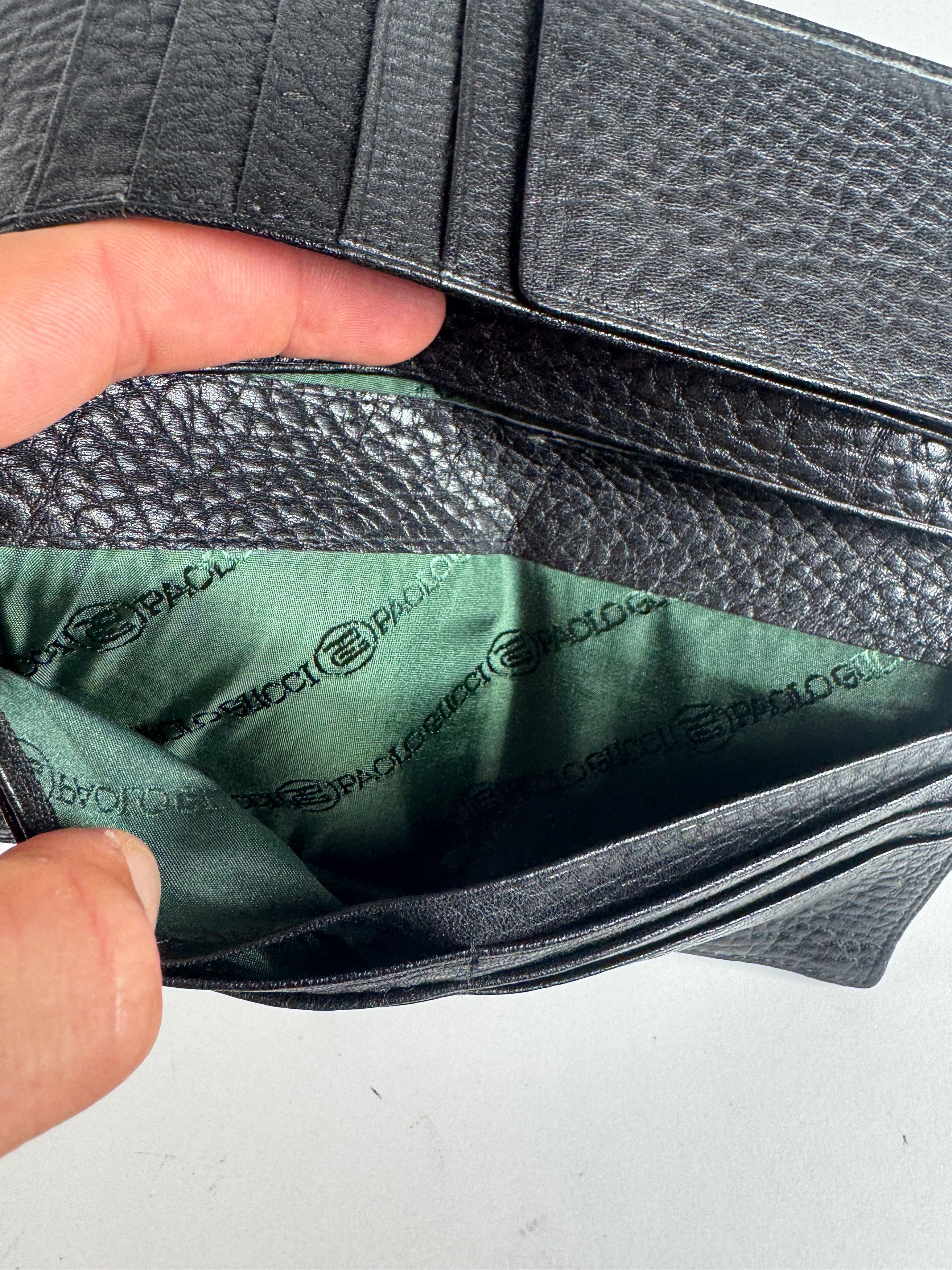 Gucci Vintage Paolo Leather Card Holder / ID holder black Size ONE SIZE - 8 Thumbnail