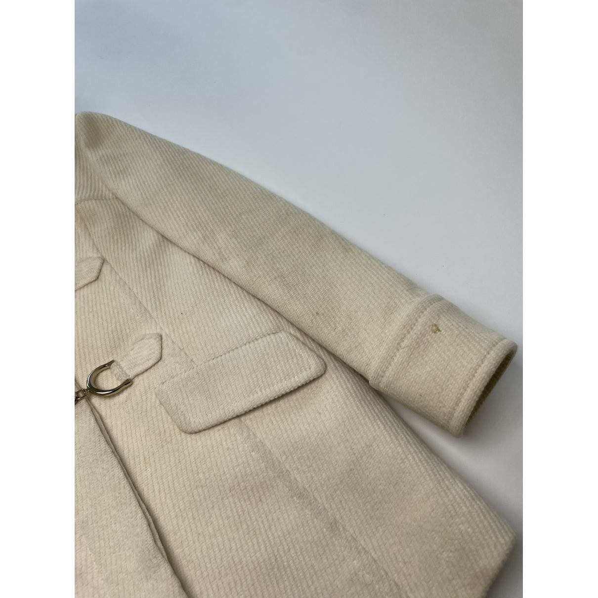 Burberry Chelsea Beige Wool Coat Size M / US 6-8 / IT 42-44 - 2 Thumbnail
