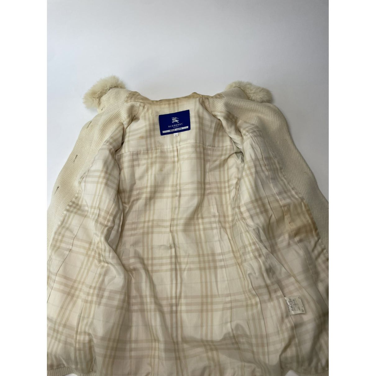 Burberry Chelsea Beige Wool Coat Size M / US 6-8 / IT 42-44 - 4 Thumbnail