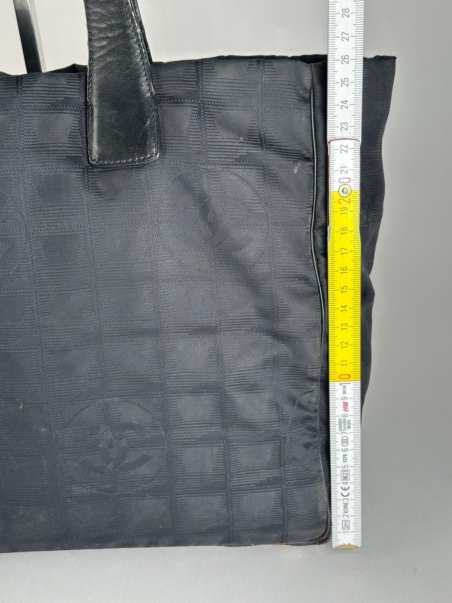 Chanel Vintage Canvas Monogram shopper black Size ONE SIZE - 11 Thumbnail