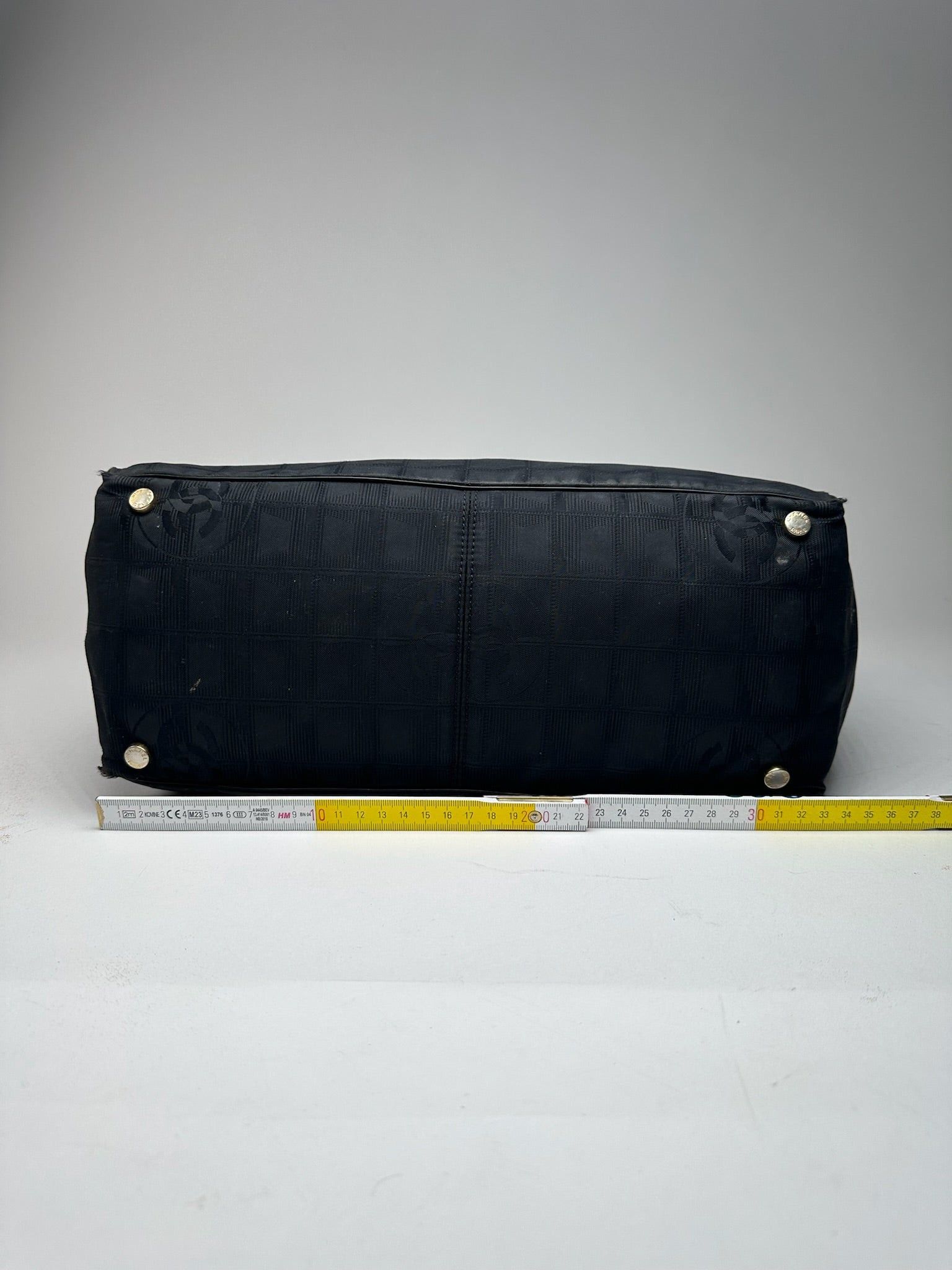 Chanel Vintage Canvas Monogram shopper black Size ONE SIZE - 9 Thumbnail