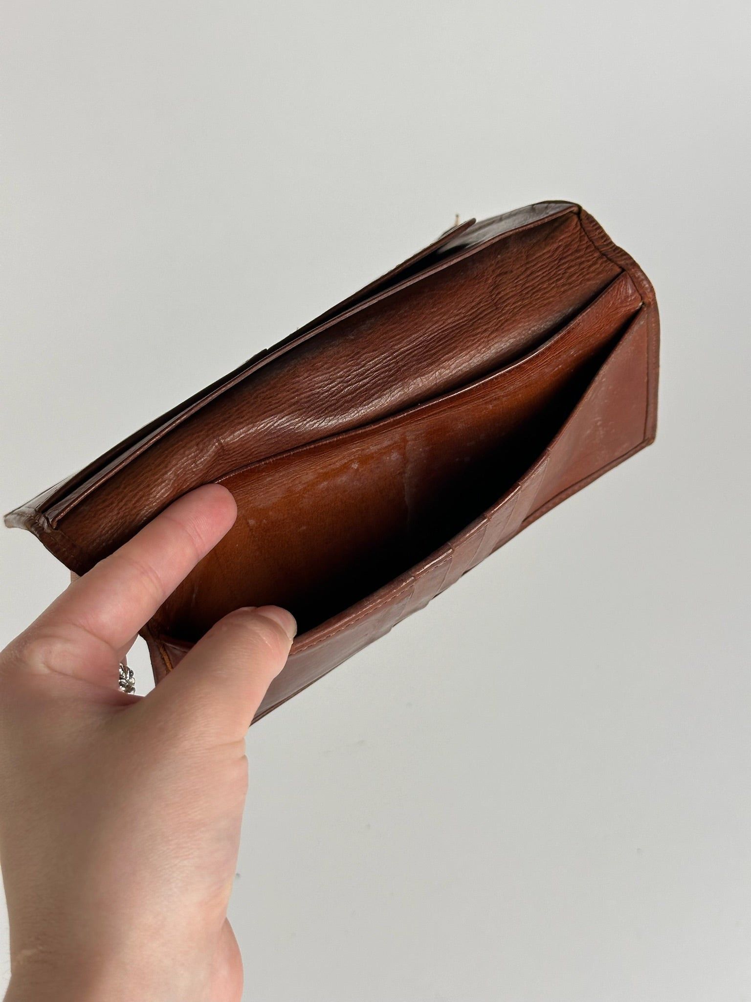 Coach Vintage Leather ID Holder Brown Size ONE SIZE - 4 Thumbnail